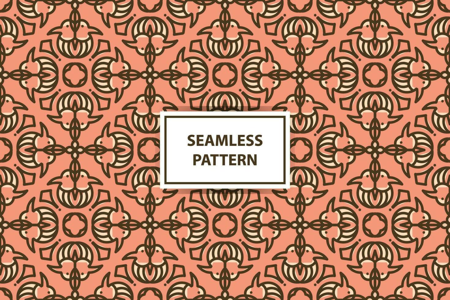 seamless pattern in oriental style. Vector background