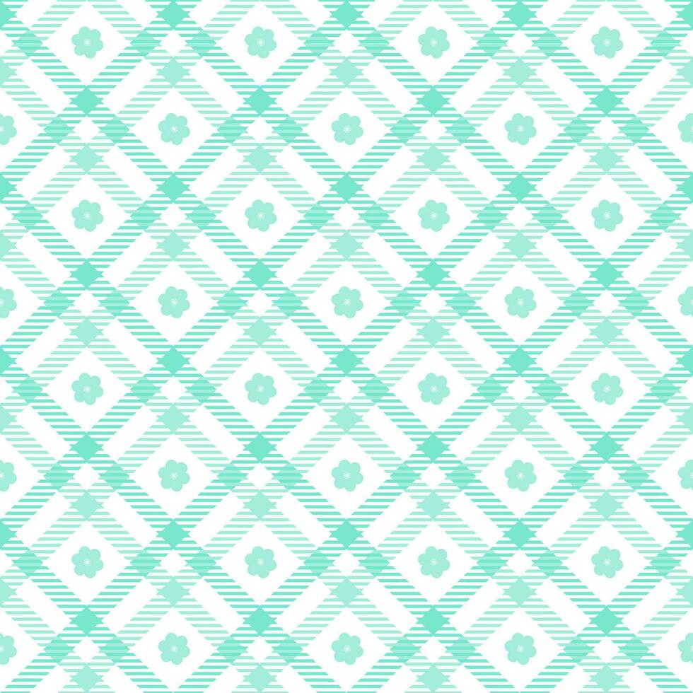Simply seamless check pattern design for decorating wallpaper, wrapping paper, fabric, backdrop and etc. vector