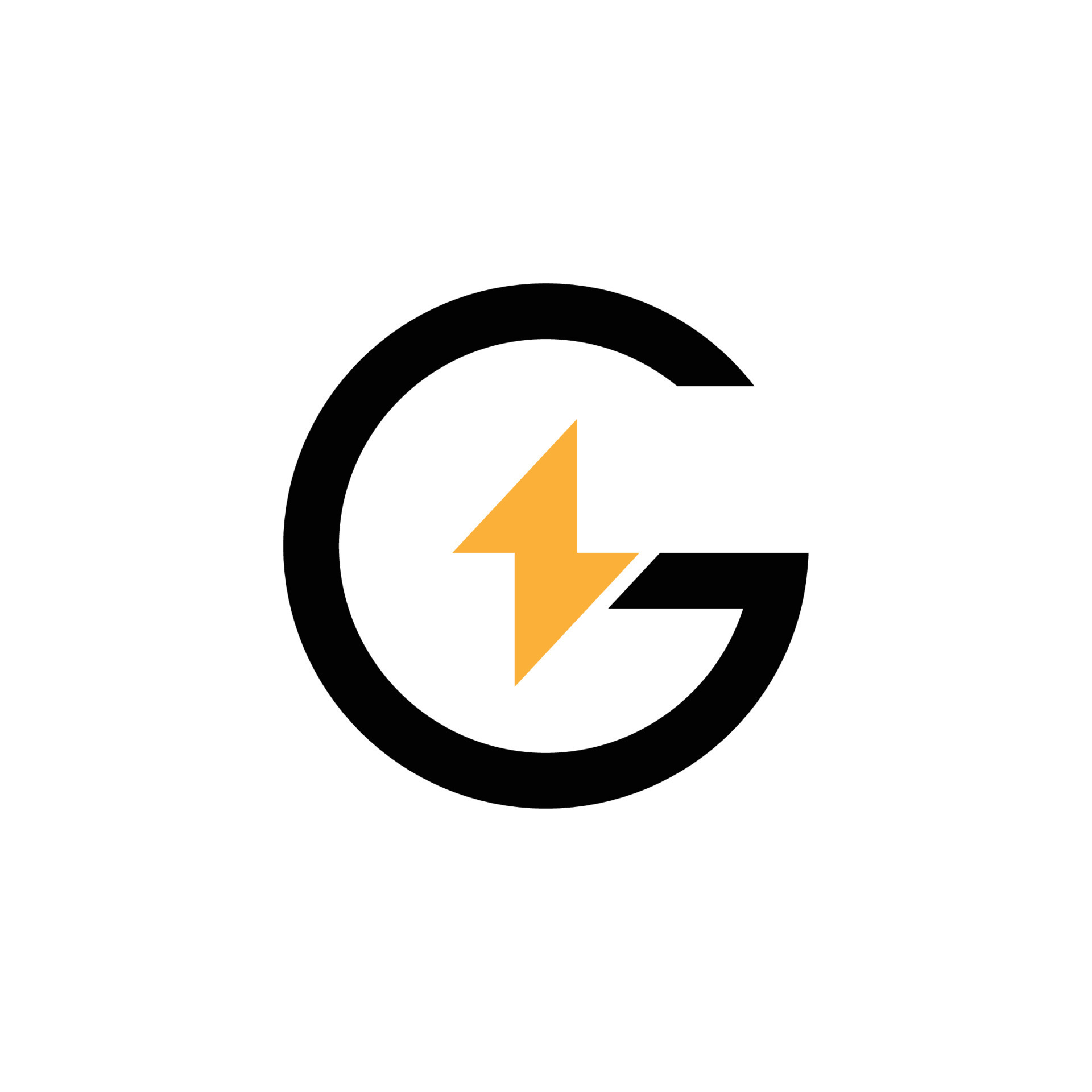 g logo modern letter tehnology label vector electric 24113608 Vector ...