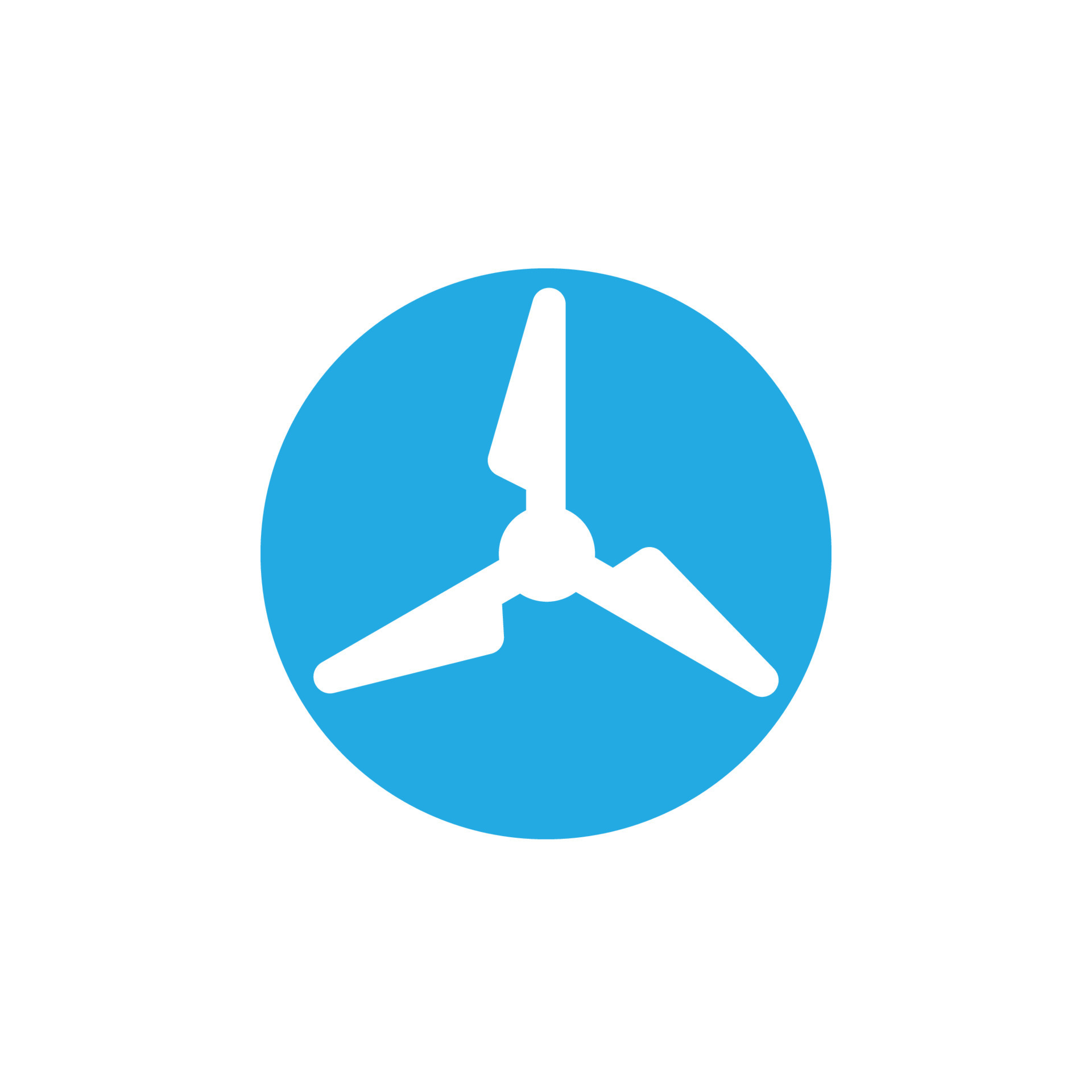 windmill logo vector energy air conditioning technology 24113611 Vector
