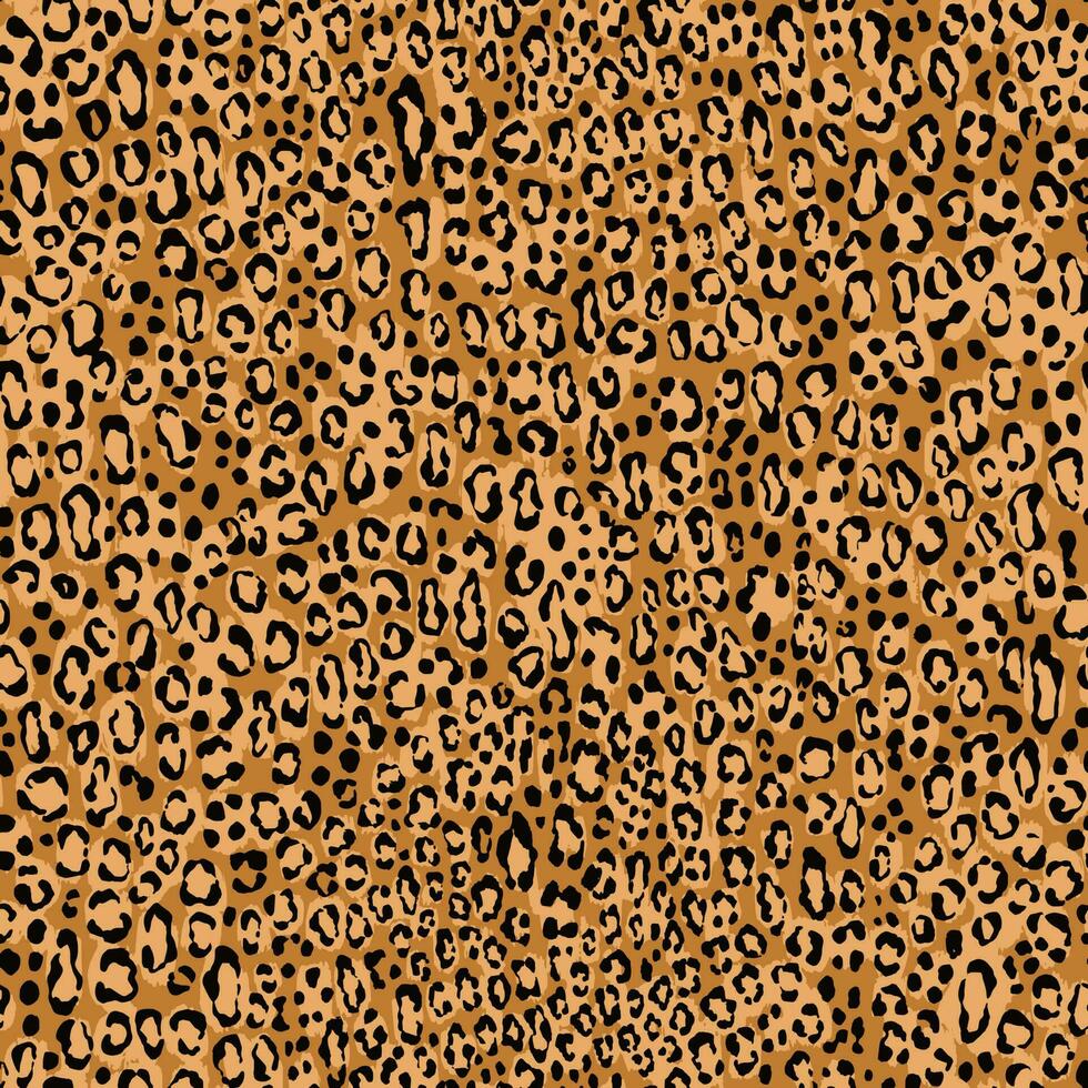 sin costura jaguar, leopardo, guepardo, pantera piel modelo. animal antecedentes con pequeño lugares vector