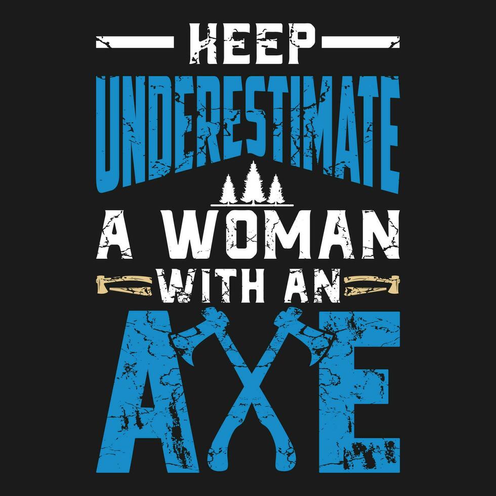 Funny Axe Throwing Gift Women Cool Lumberjack Sports Lover Premium T-Shirt vector