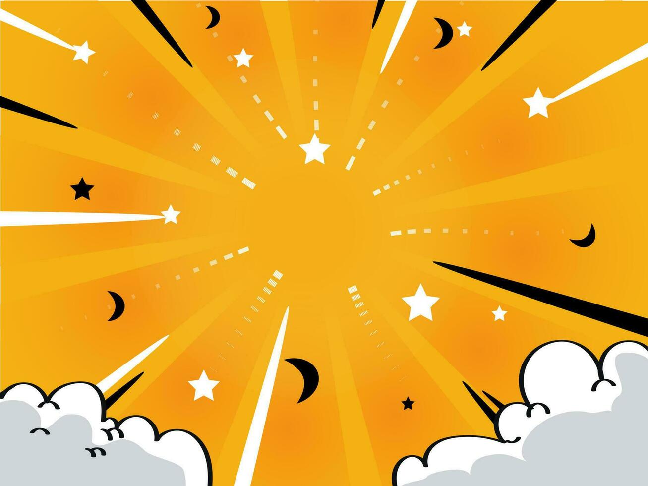 yellow background abstract vector