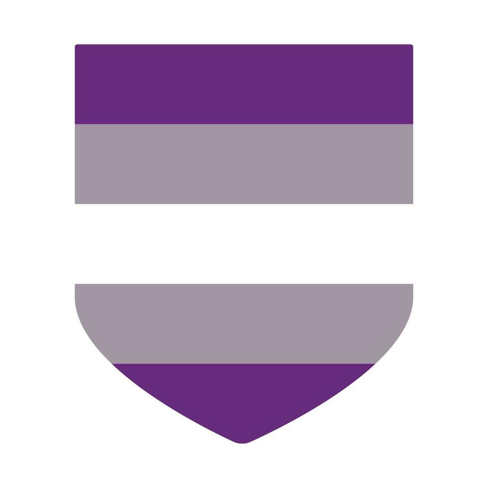 Graysexual Pride Flag. International Graysexual Pride Flag. vector