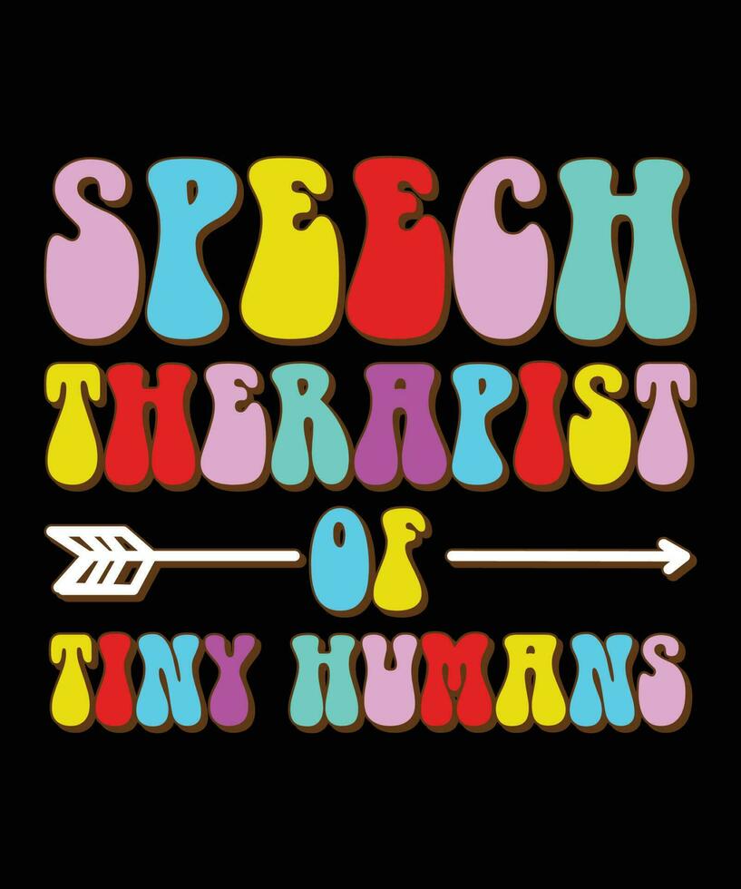 Speech therapist of tiny hymns vector