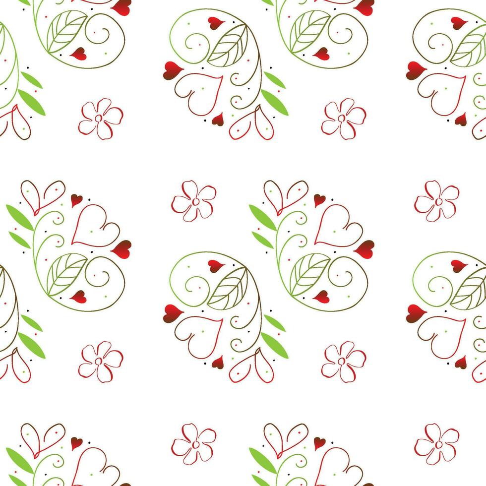 vector sin costura floral modelo ilustración diseño eps vol-03, textil floral modelo fondo, repetido patrón, elegante resumen patrones, modelo para decoración