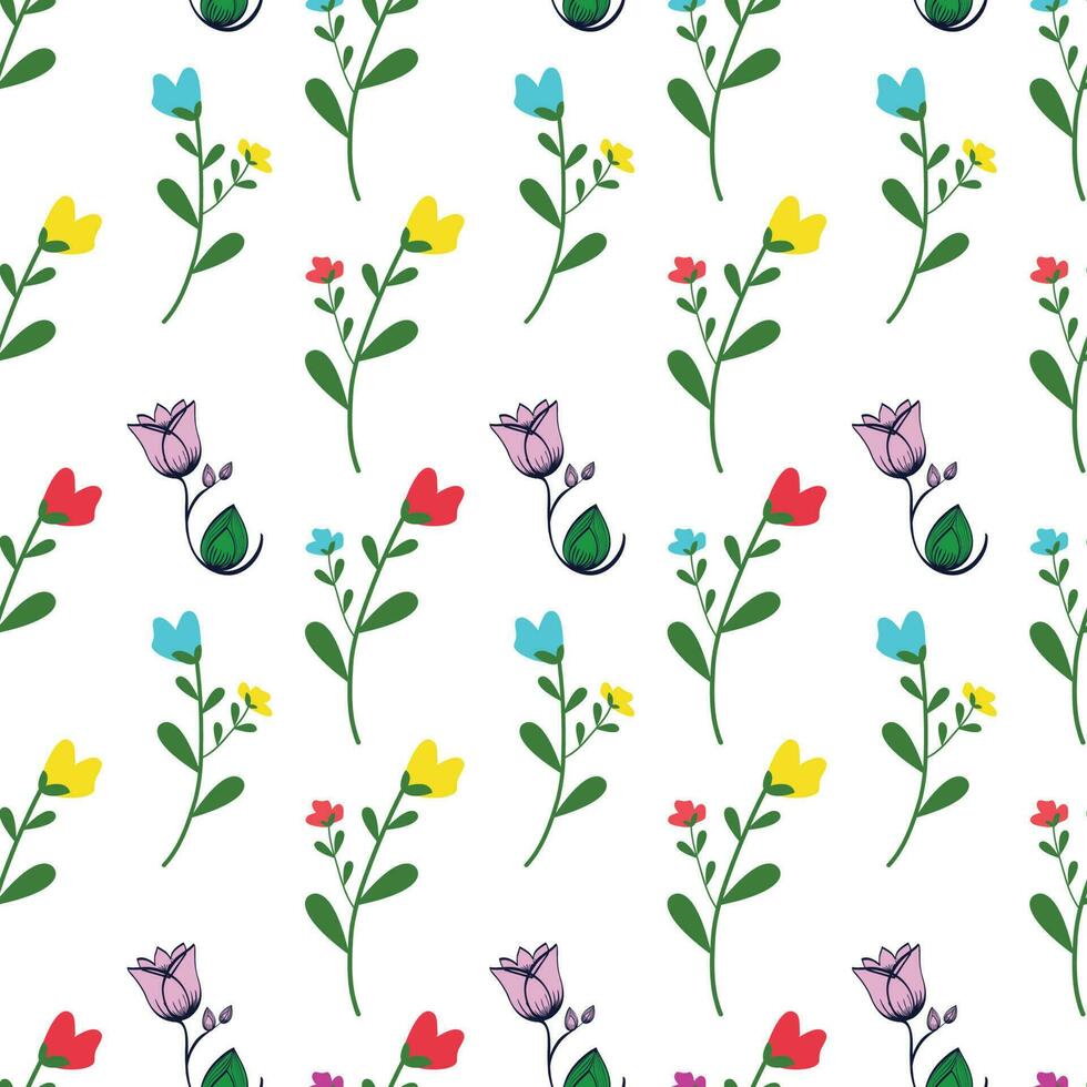 vector sin costura floral modelo ilustración diseño eps vol-09, textil floral modelo fondo, repetido patrón, elegante resumen patrones, modelo para decoración