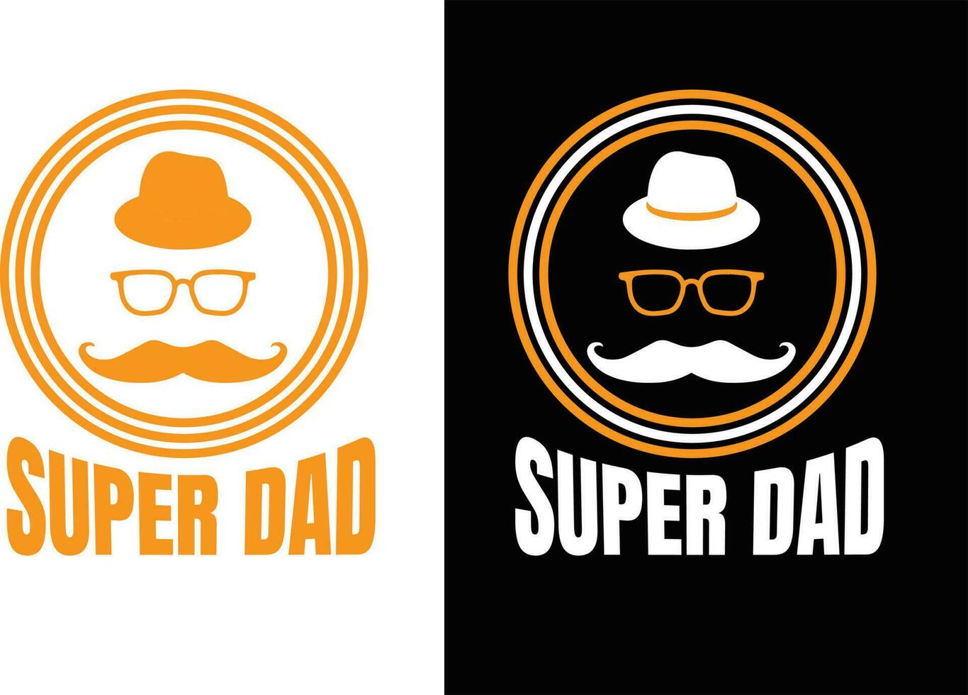 mejor papá alguna vez. el mejor papá en el mundo. contento del padre día.super papá. vector