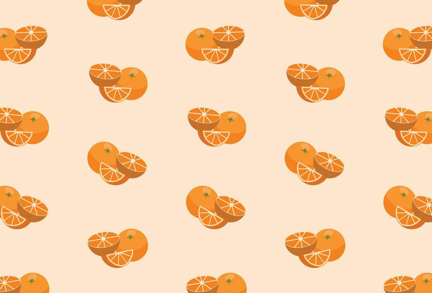 Orange Playful Vector Background