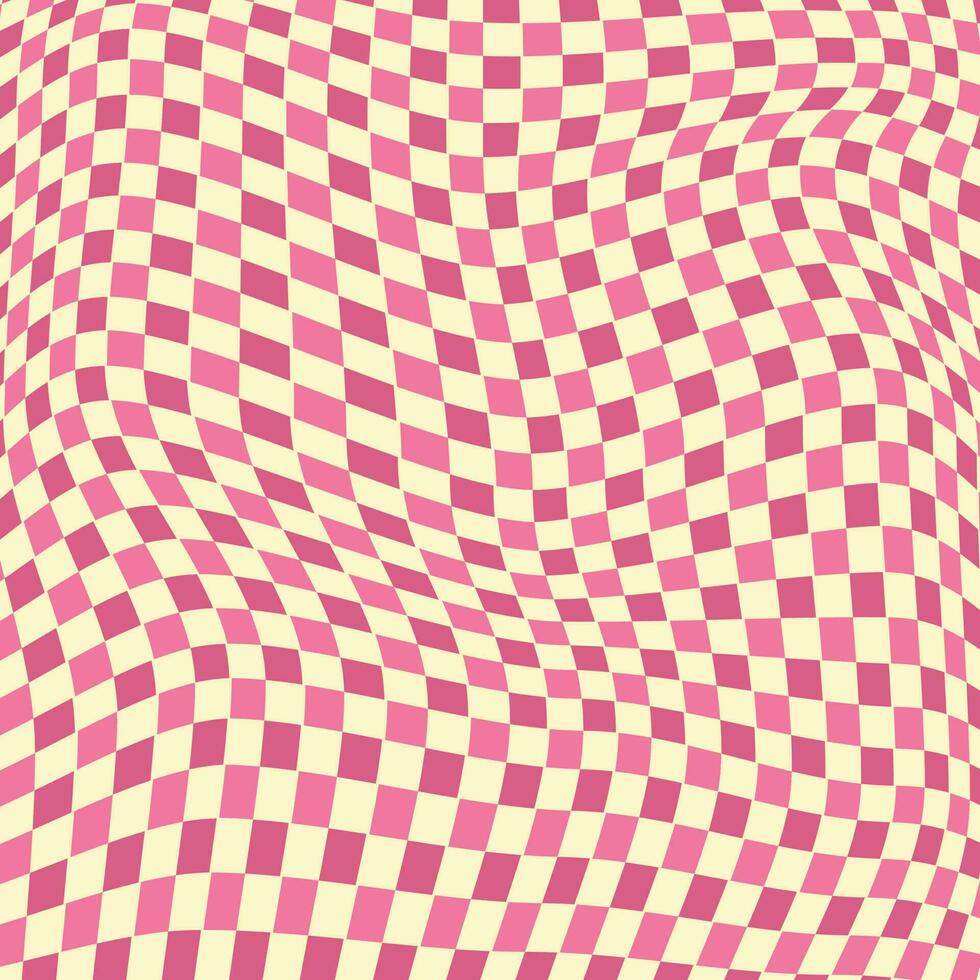 smart simple modern abestract disort pink colourful pattern on white background vector