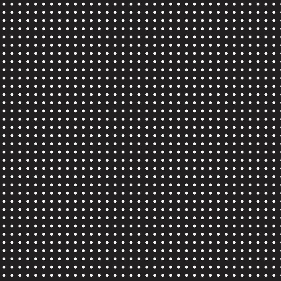 smart simple modern abestract seamless white polka dot pattern on black background vector