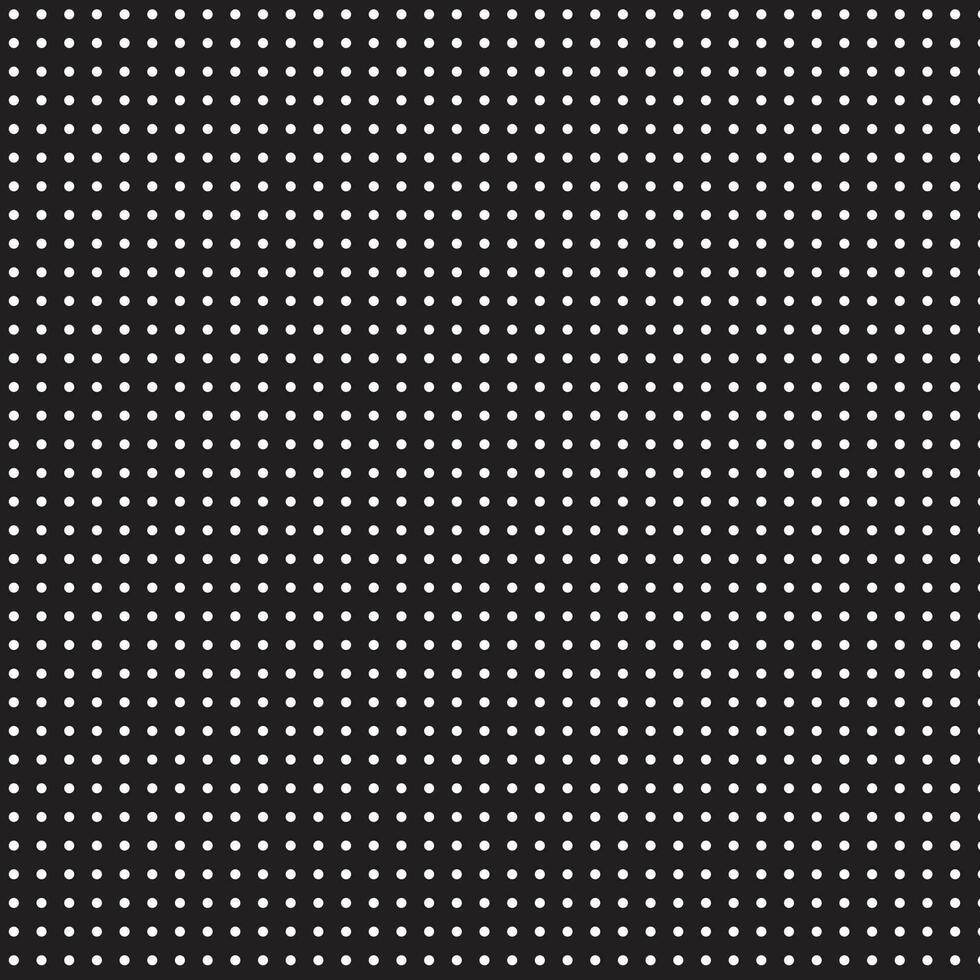 smart simple modern abestract seamless white polka dot pattern on black background vector