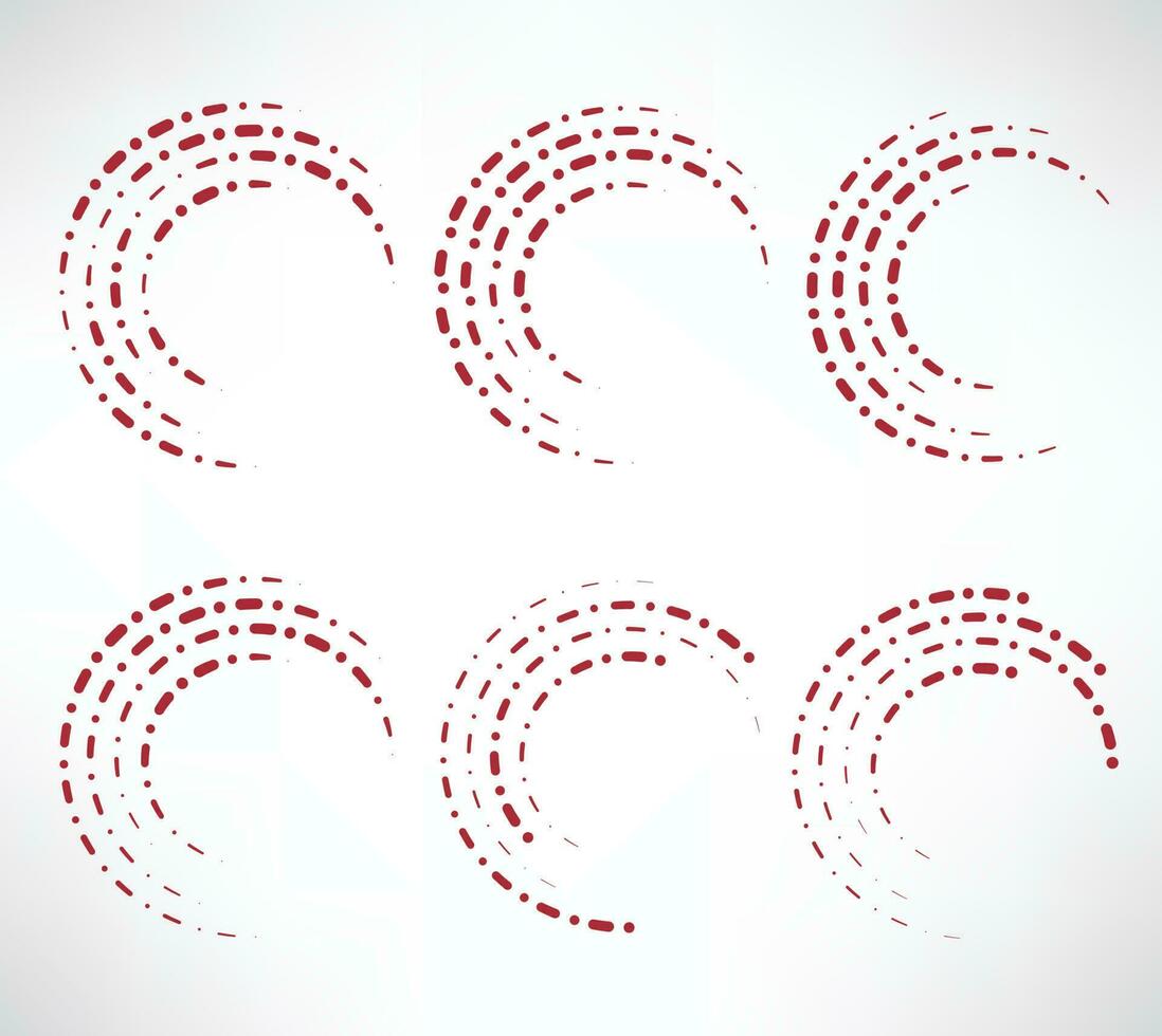 halftone circle logo icon vector template. Halftone circle logo