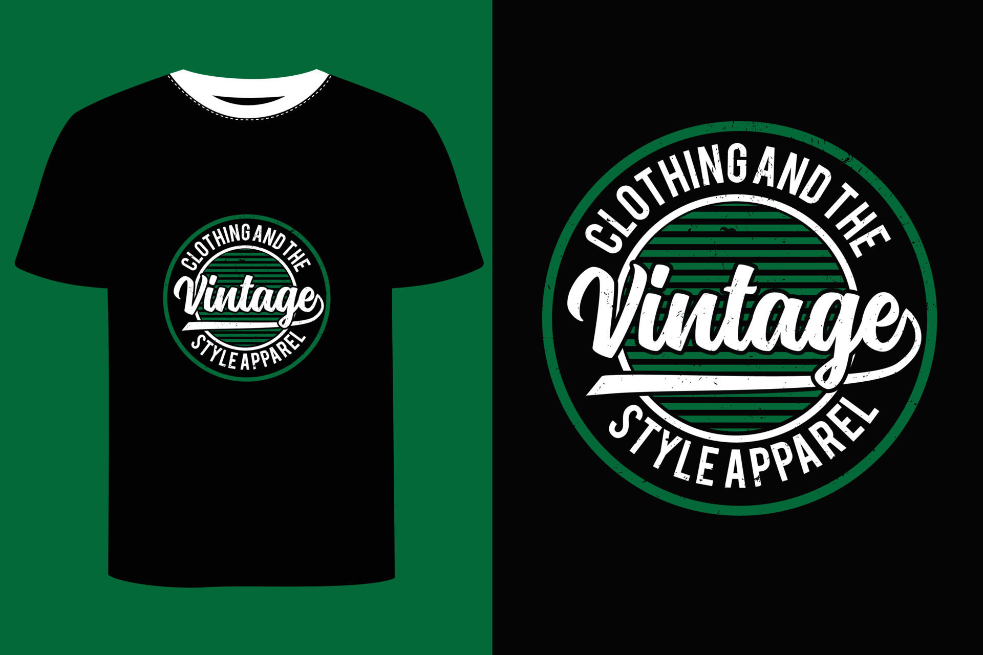 Vintage T-shirt Design. 24116343 Vector Art at Vecteezy