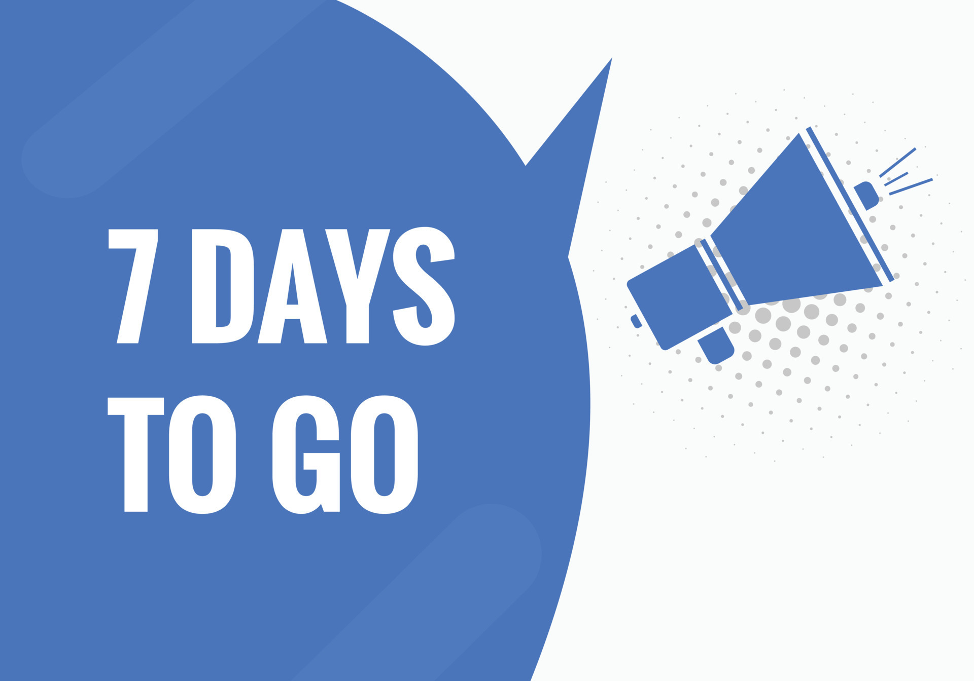 7 Days To Go Text Web Button Countdown Left 7 Day To Go Banner Label 7-days-to-go-text-web-button-countdown-left-7-day-to-go-banner-label
