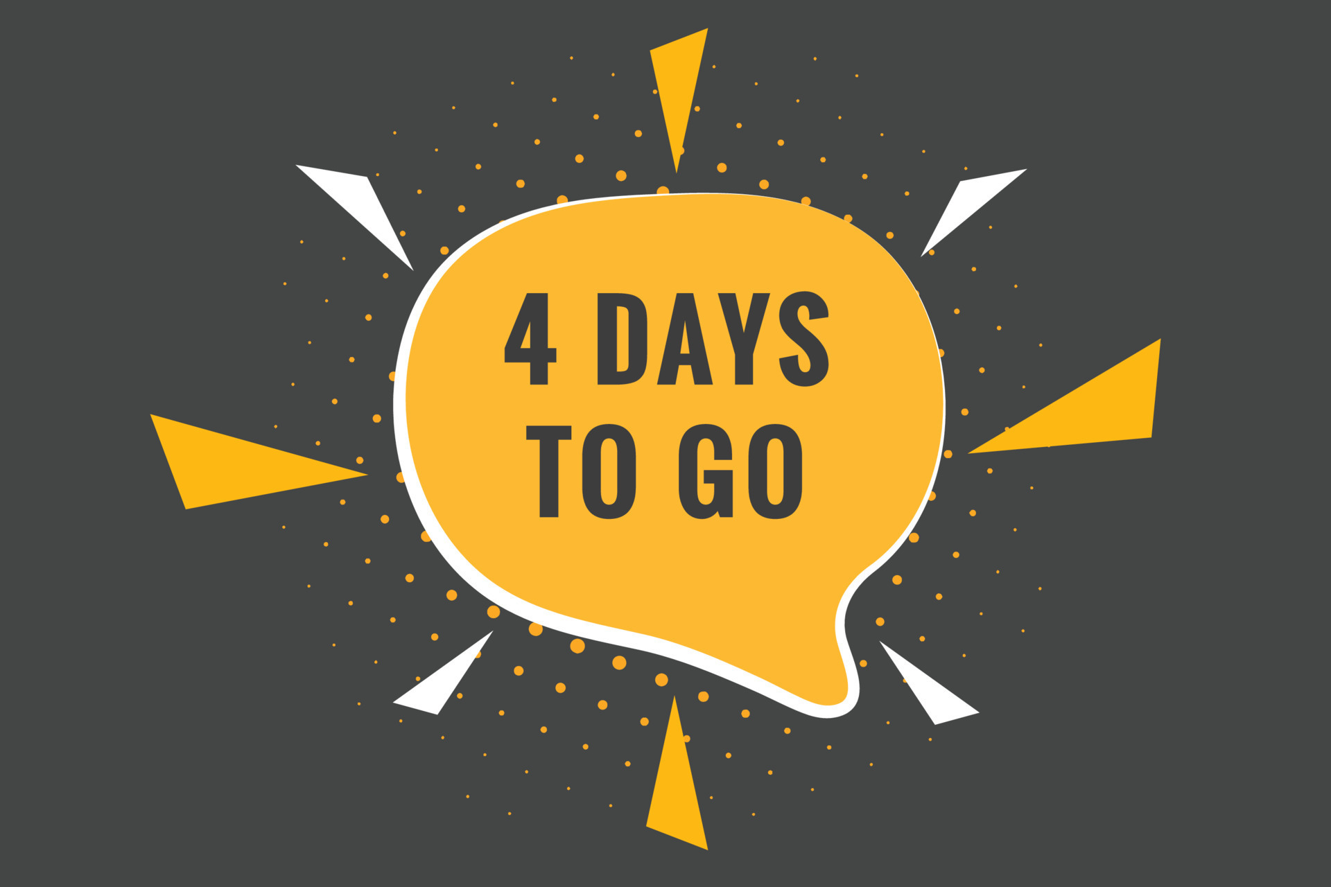 4 Days To Go Text Web Button Countdown Left 4 Day To Go Banner Label 4-days-to-go-text-web-button-countdown-left-4-day-to-go-banner-label