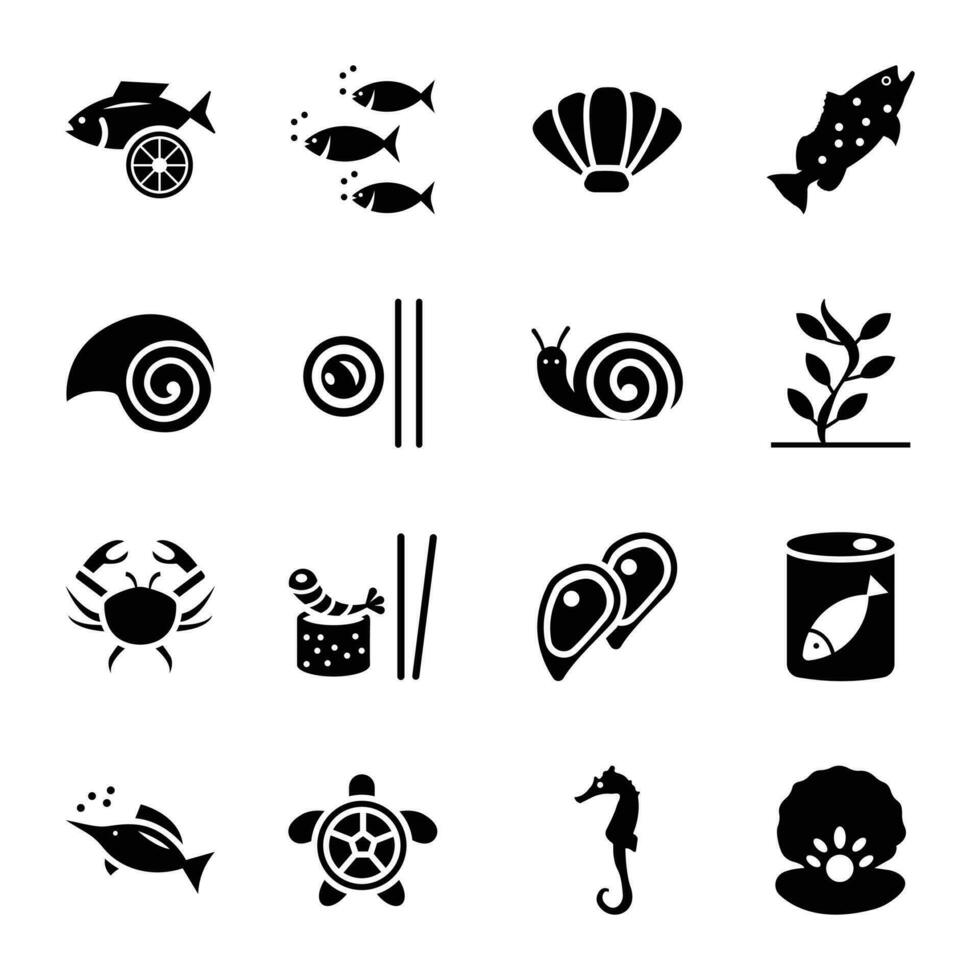 Seafood Vector Pack