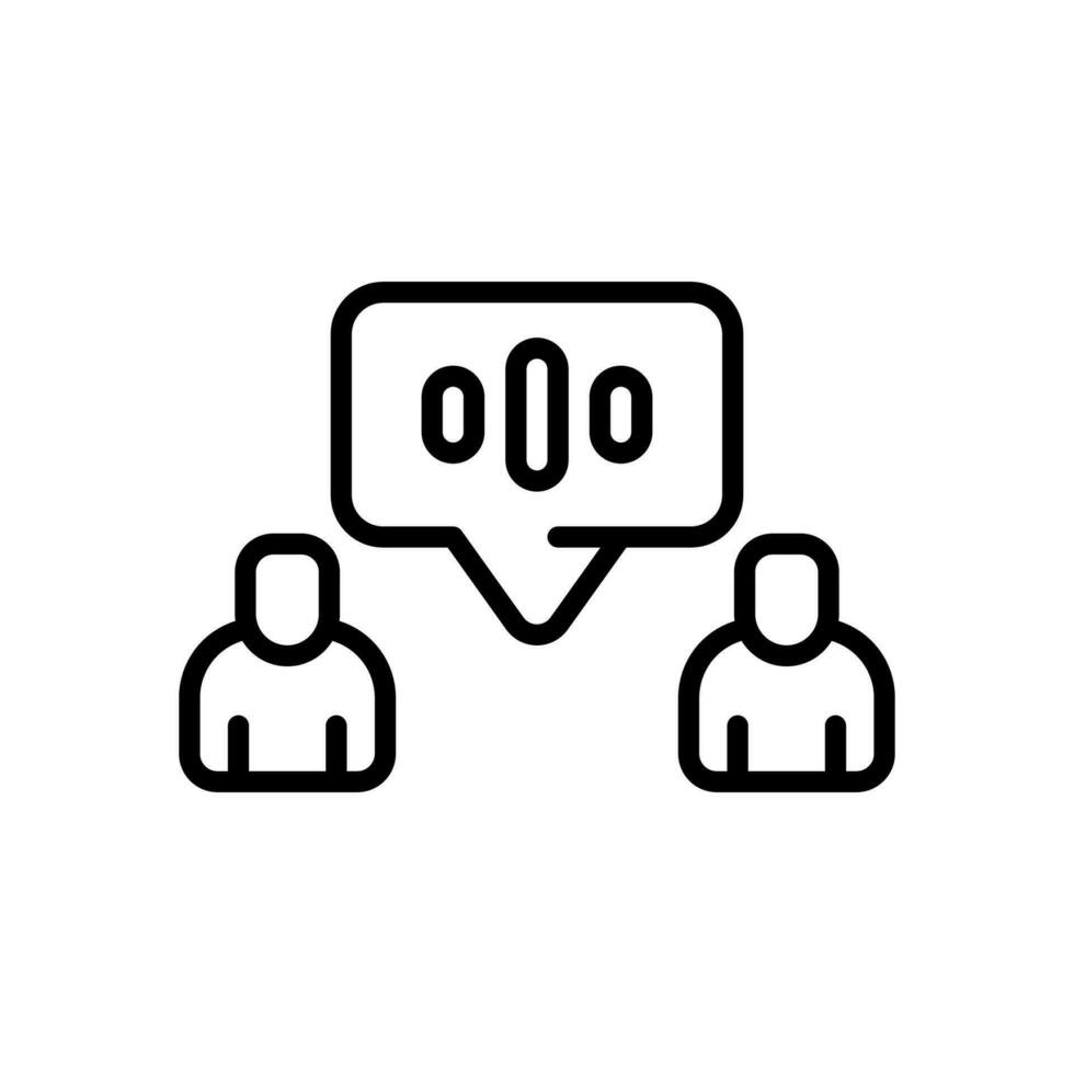 talking icon for your website, mobile, presentation, and logo design. vector