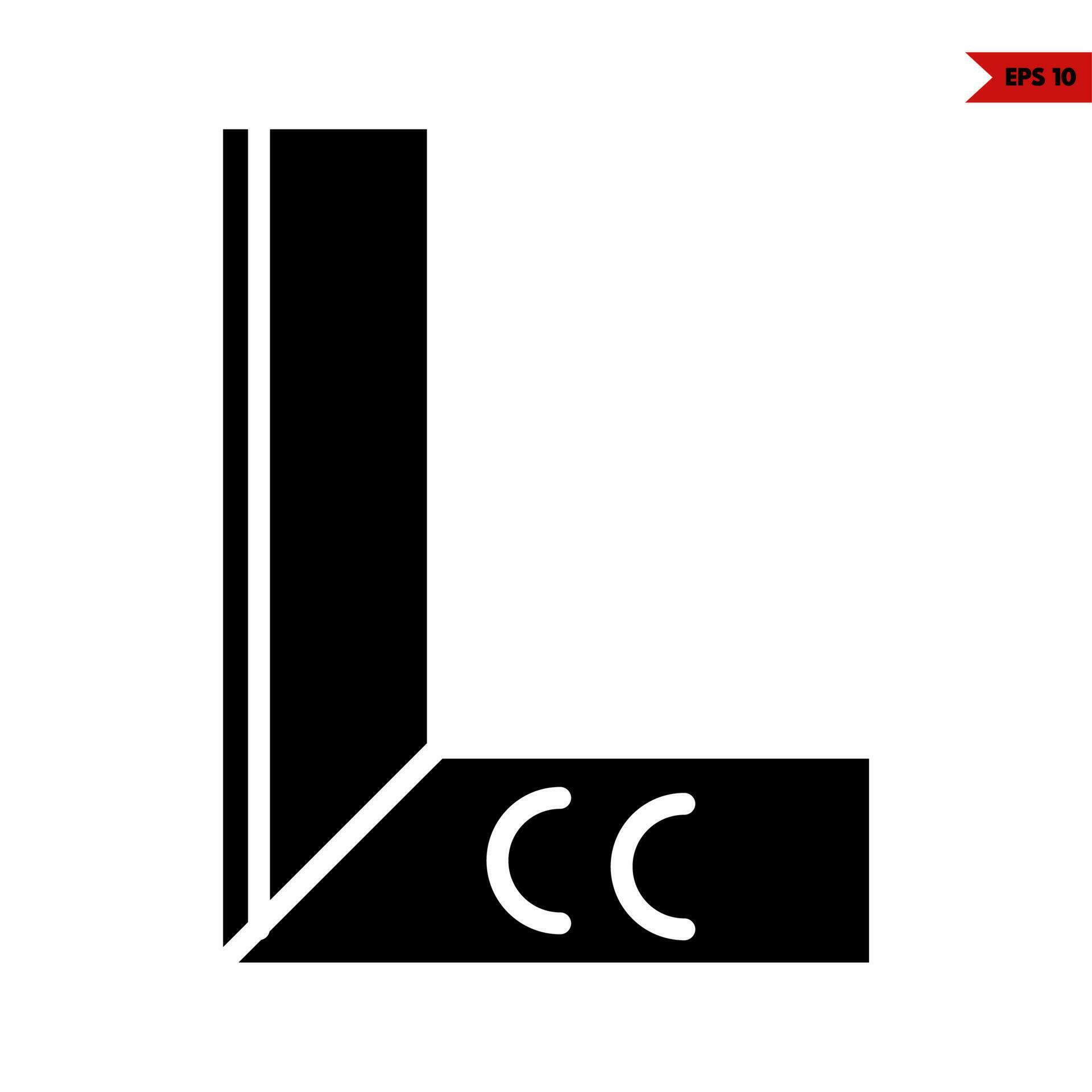 ruler tools glyph icon 24121488 Vector Art at Vecteezy