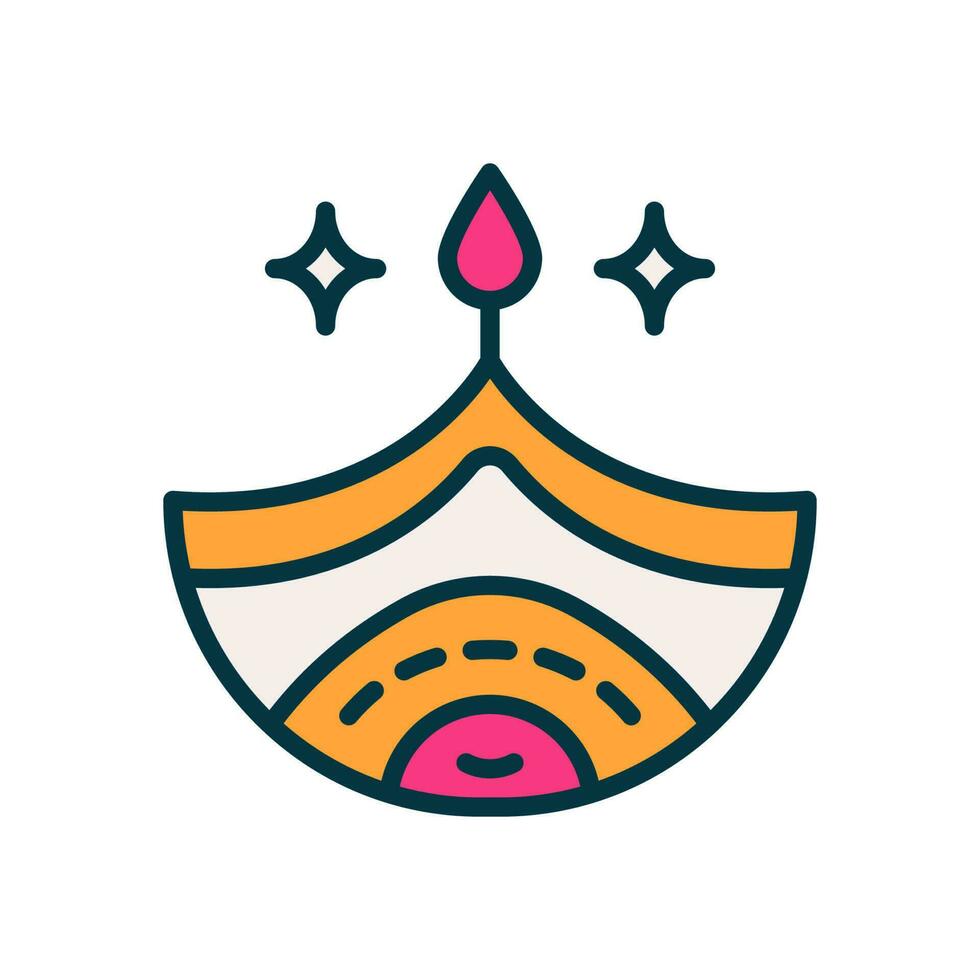 diwali  icon for your website, mobile, presentation, and logo design. vector