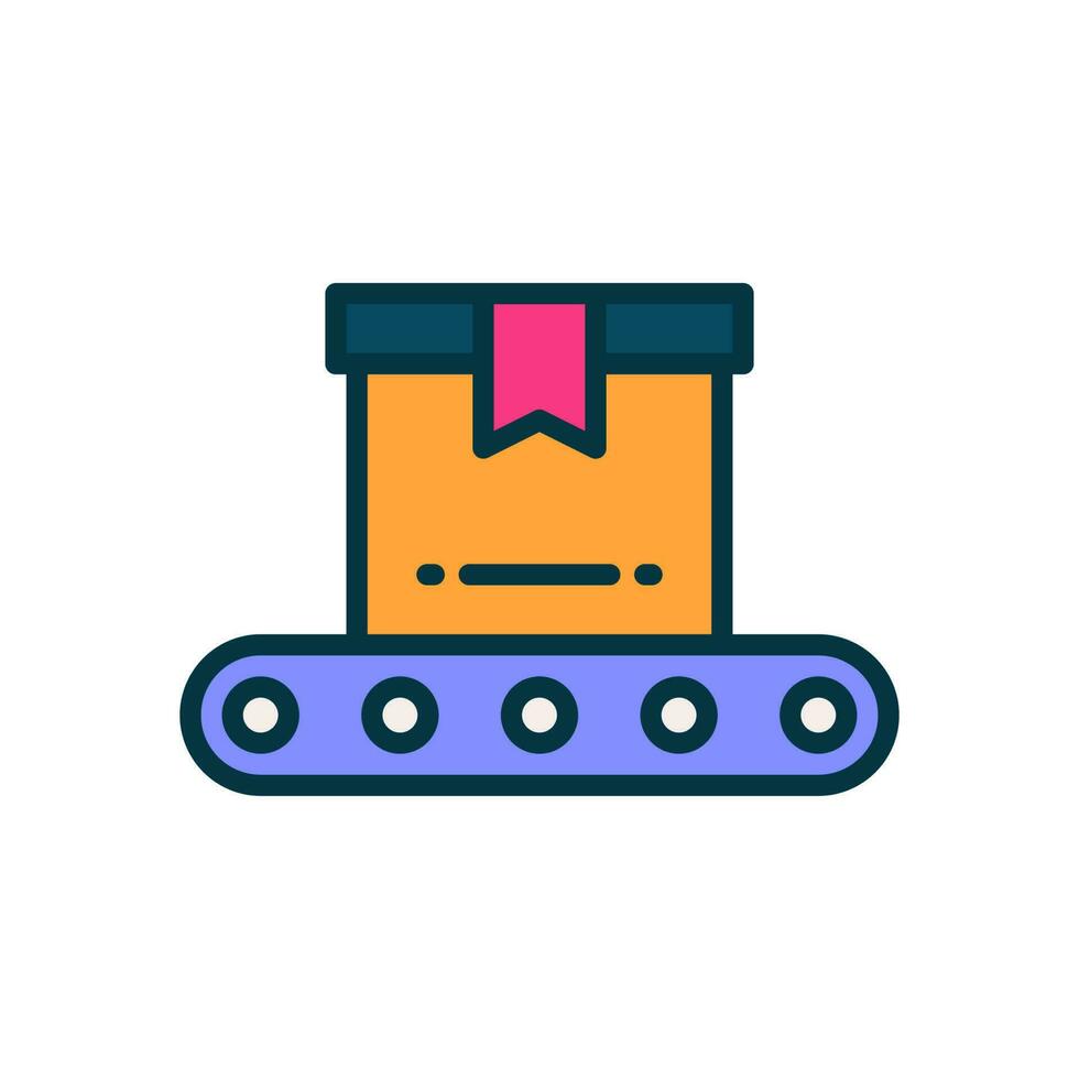 conveyor belt icon for your website, mobile, presentation, and logo design. vector