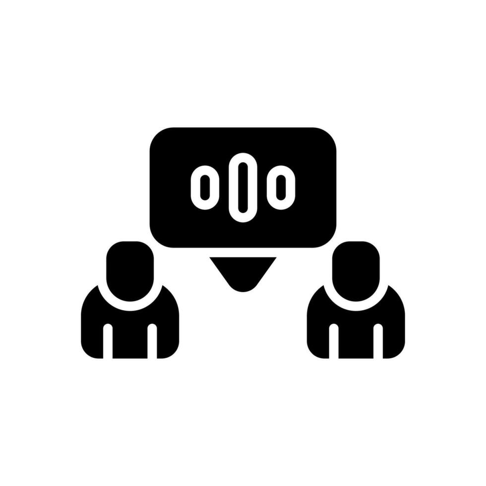 talking icon for your website, mobile, presentation, and logo design. vector
