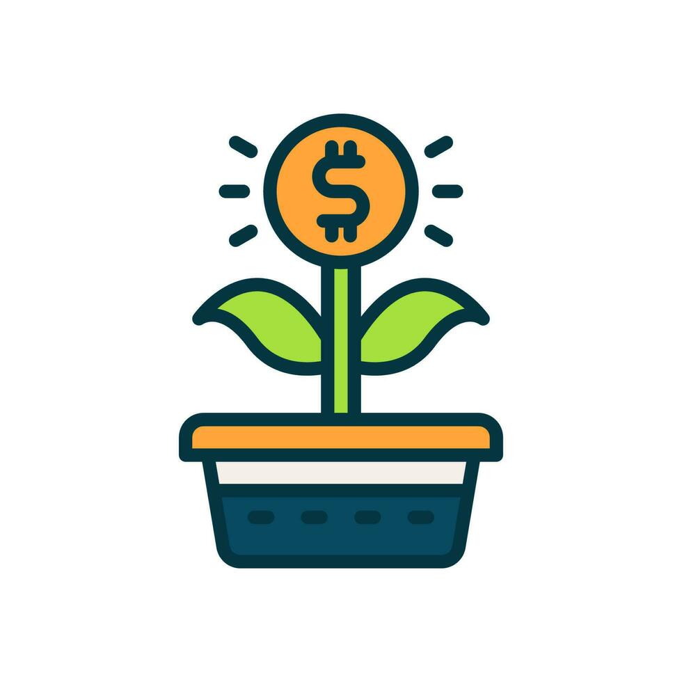 growth icon for your website, mobile, presentation, and logo design. vector