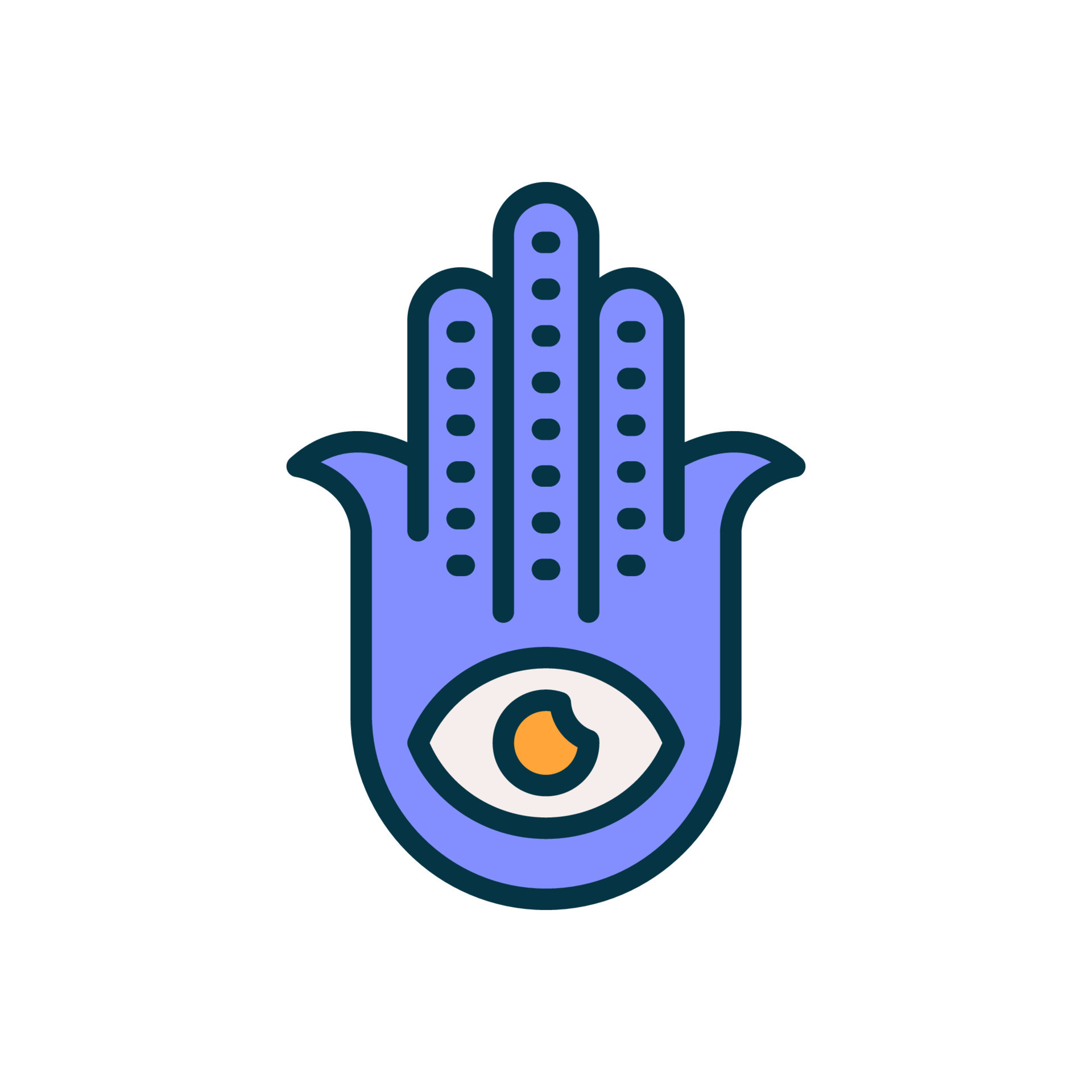 hamsa icon for your website, mobile, presentation, and logo design ...