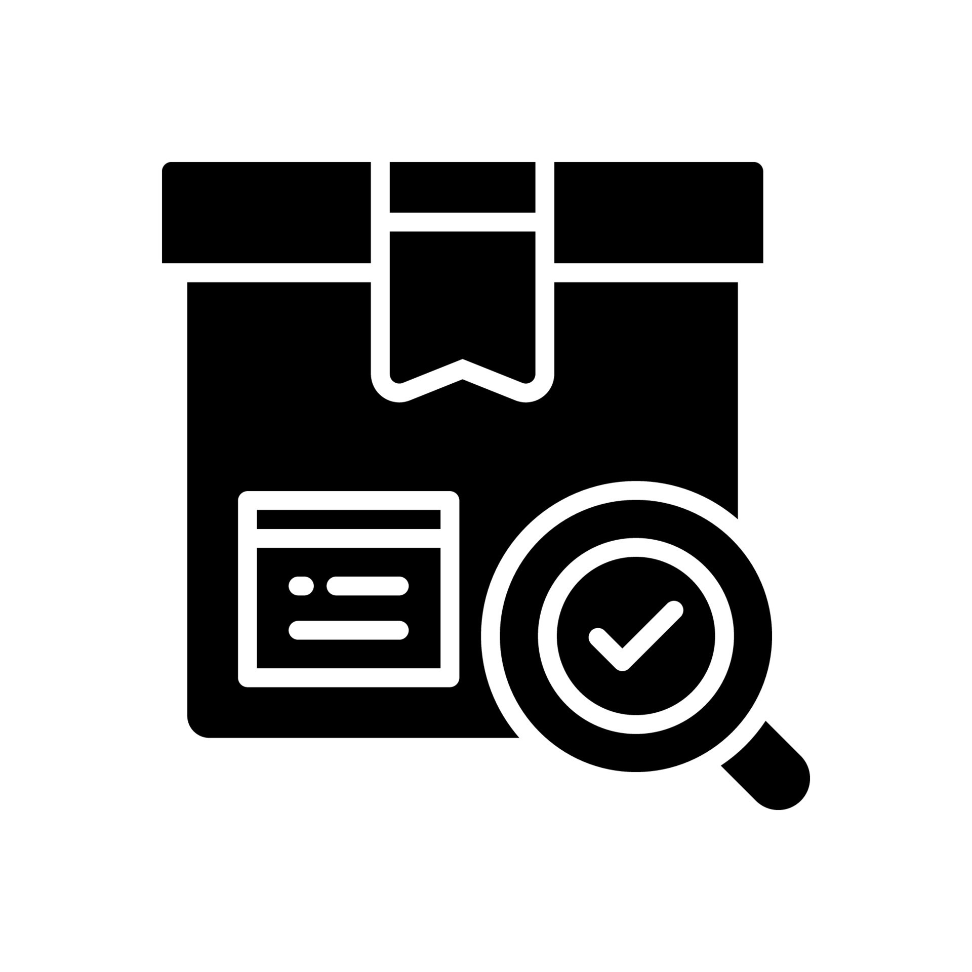 box search icon for your website, mobile, presentation, and logo design. 24122034 Vector Art at