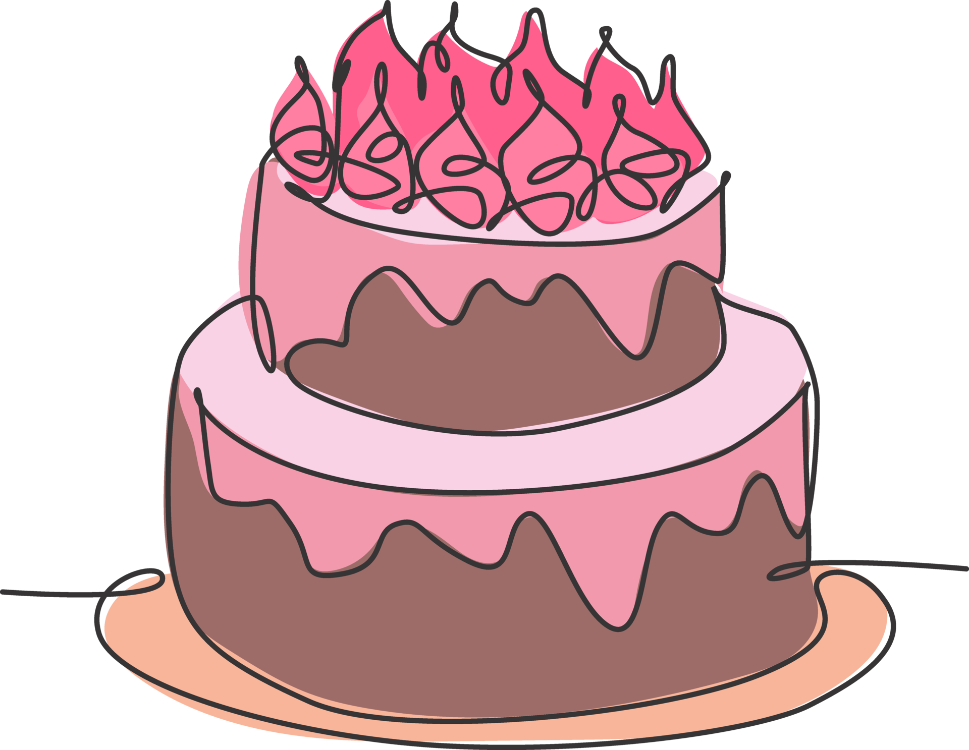 Cute Cartoon Cake Design Idea For Your Kids' Party - CakeZone Blog
