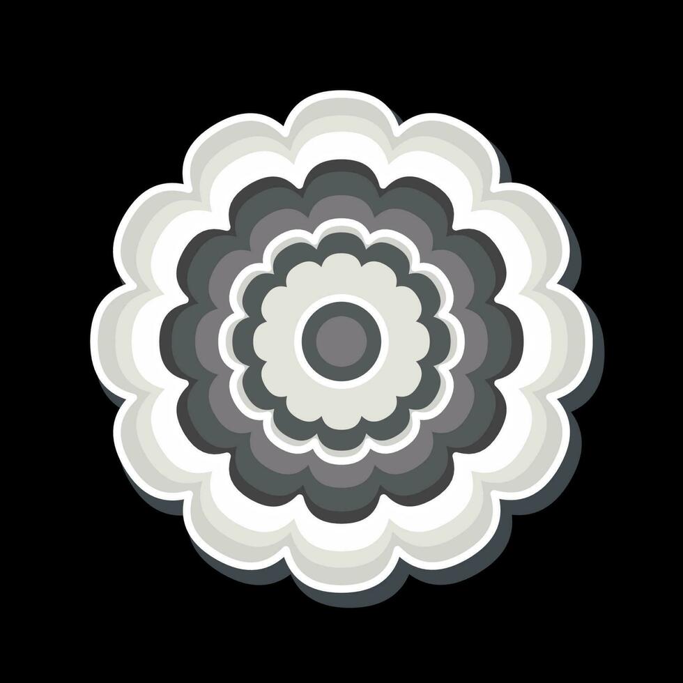 Icon Calendula. related to Flowers symbol. glossy style. simple design editable. simple illustration vector