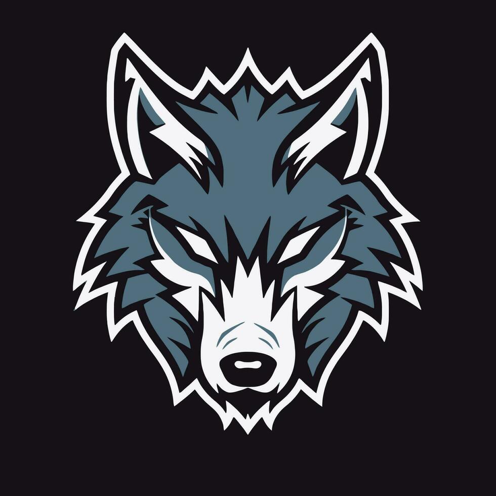 Wolf head logo vector - Animal Brand Symbol