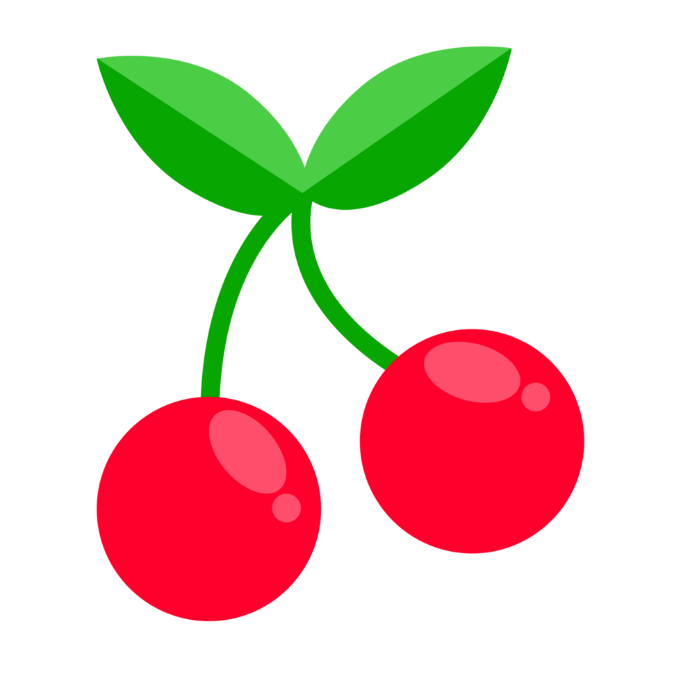 Frais rouge Cerise png