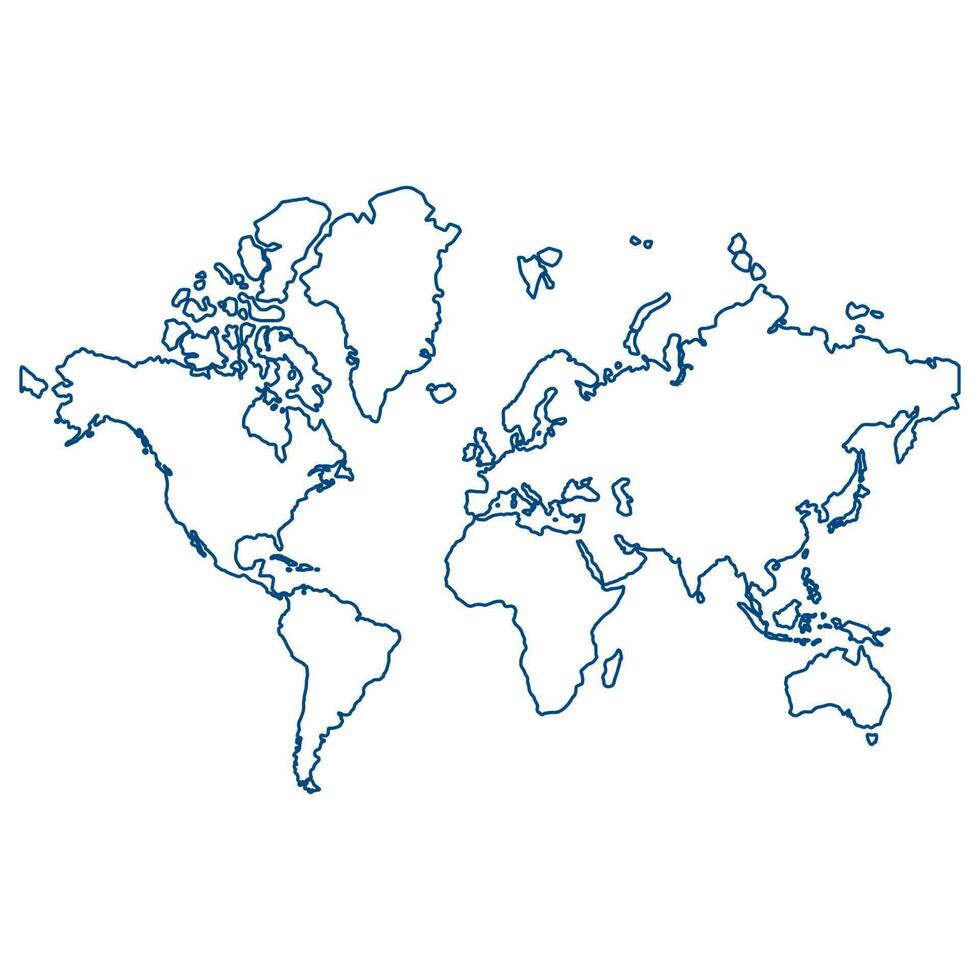 Map World icon design vector