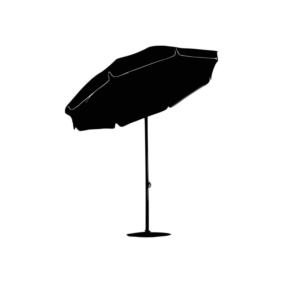 Beach Umbrella Vector