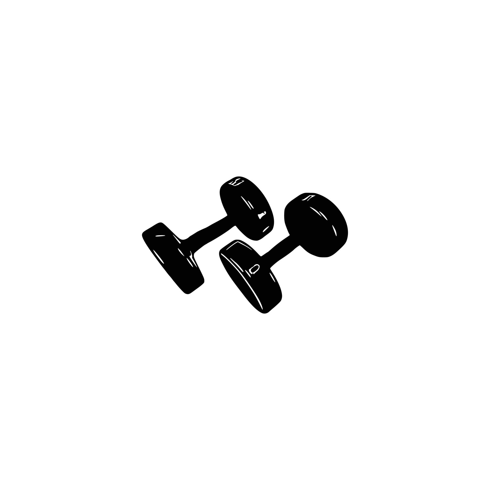 Dumbbell Vector illustration. 24128117 Vector Art at Vecteezy