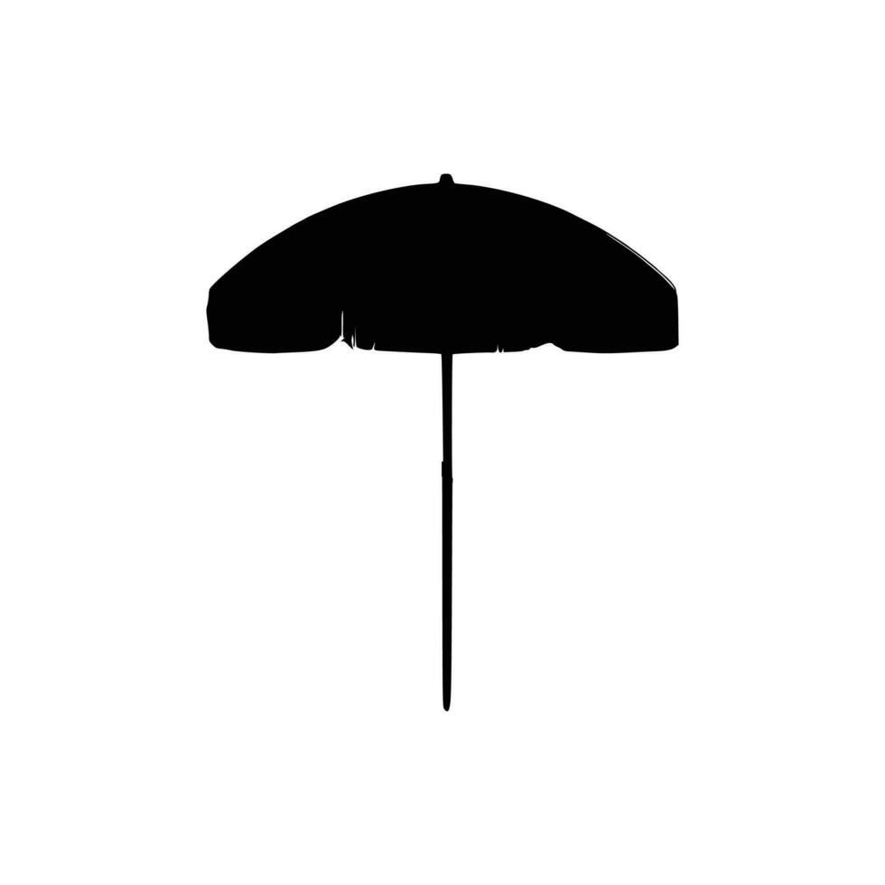 Beach Umbrella Vector