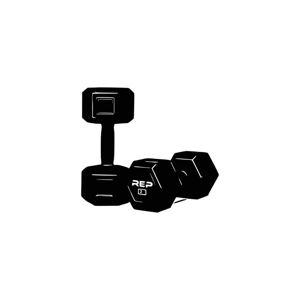 Dumbbell Vector illustration. 24128221 Vector Art at Vecteezy