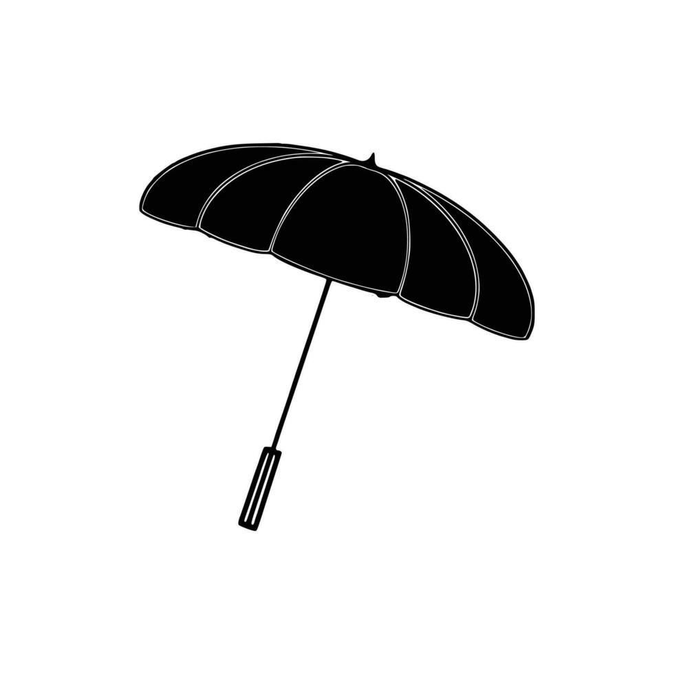 Beach Umbrella Vector