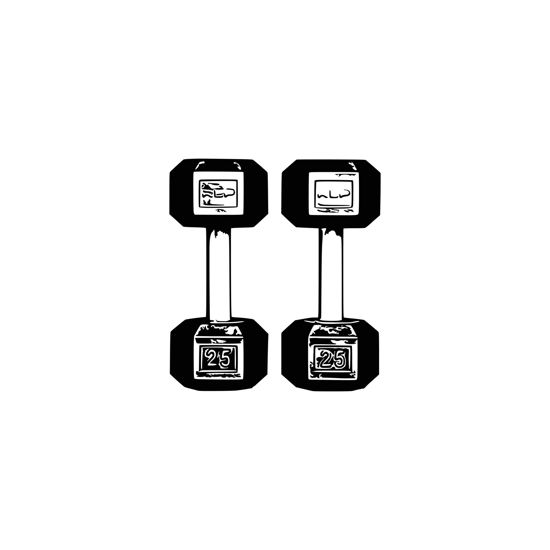 Dumbbell Vector illustration. 24128436 Vector Art at Vecteezy