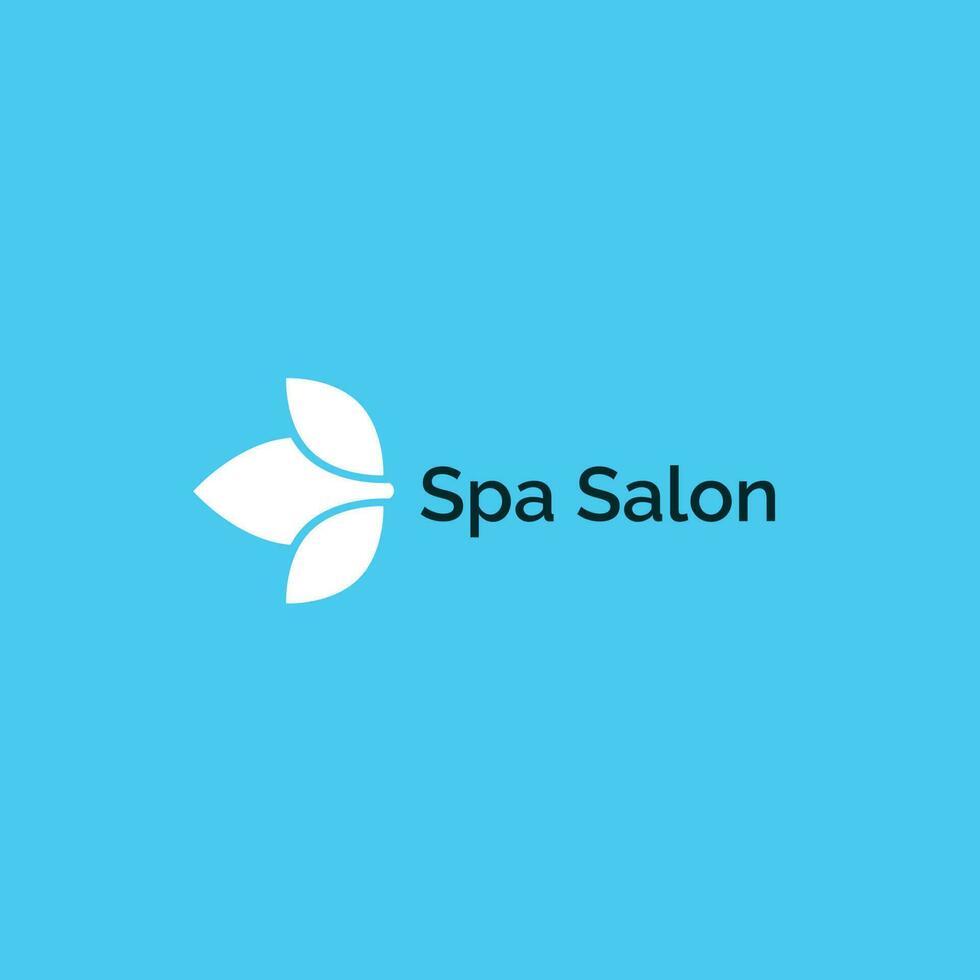 Spa Salon logo template. A clean, modern, and high-quality design logo vector design. Editable and customize template logo