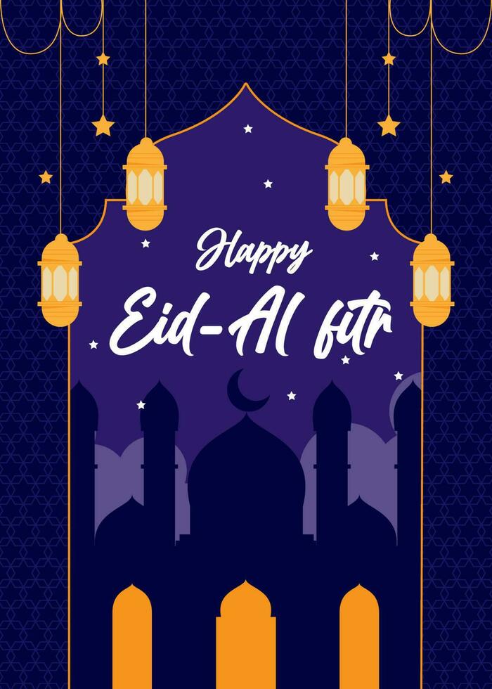 eid al-fitr vector antecedentes. islámico ilustración para fiesta antecedentes. ajuste para bandera, fondo, saludo tarjeta, cubrir. vector eps 10