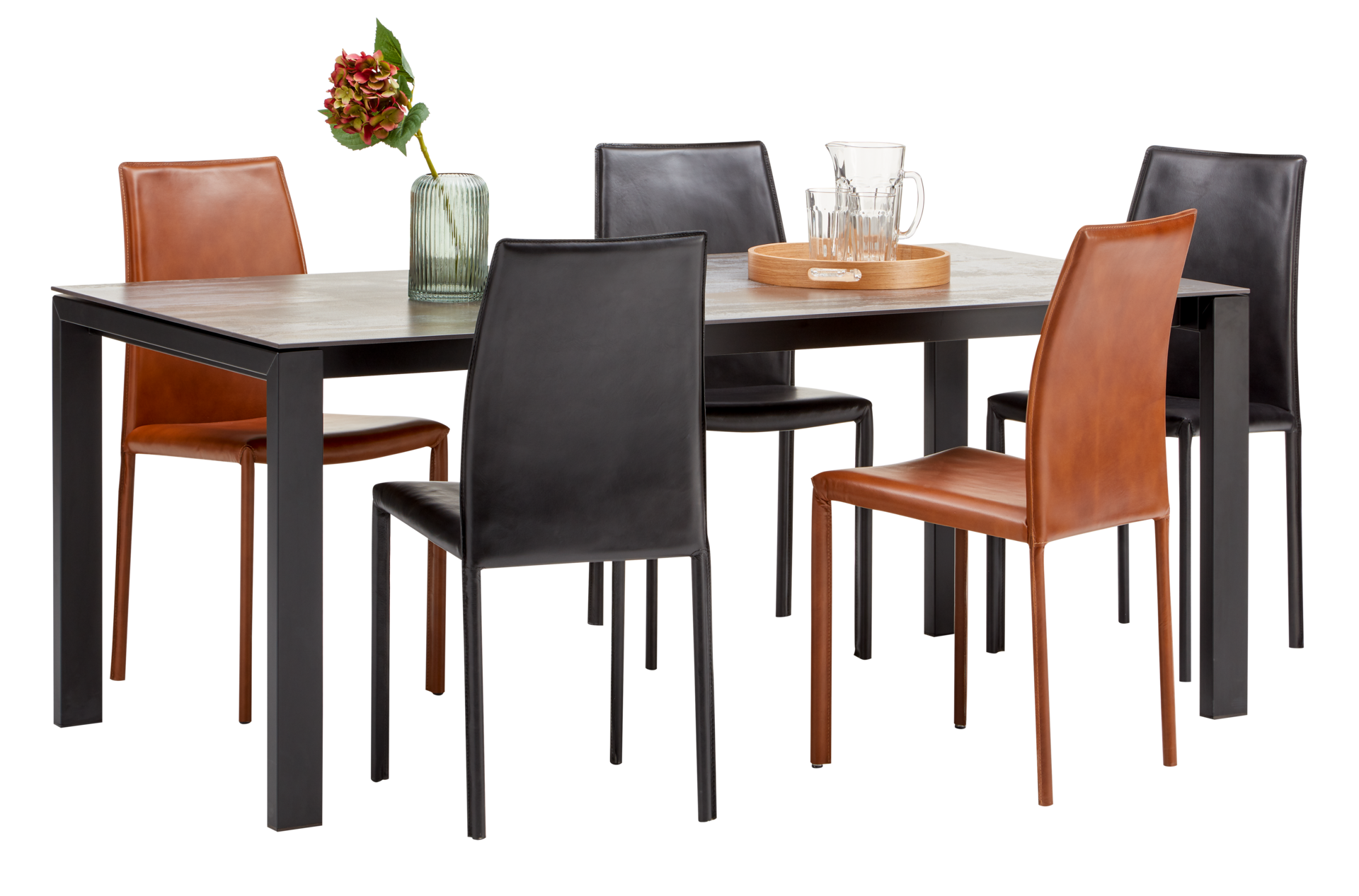 Furniture Conference table with chairs Dinning room decorated in living room  isolated transparent background 24129634 PNG