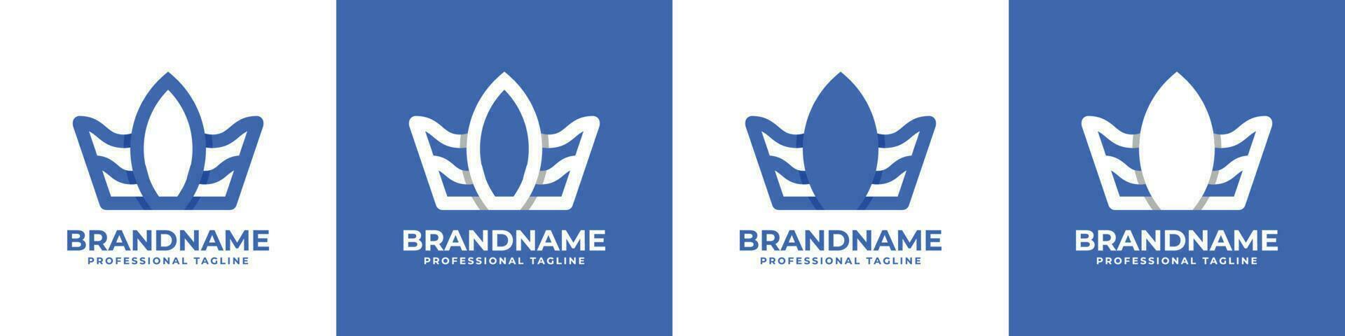 King Surfing Logo, suitable for any  business related to King and Surfing. vector