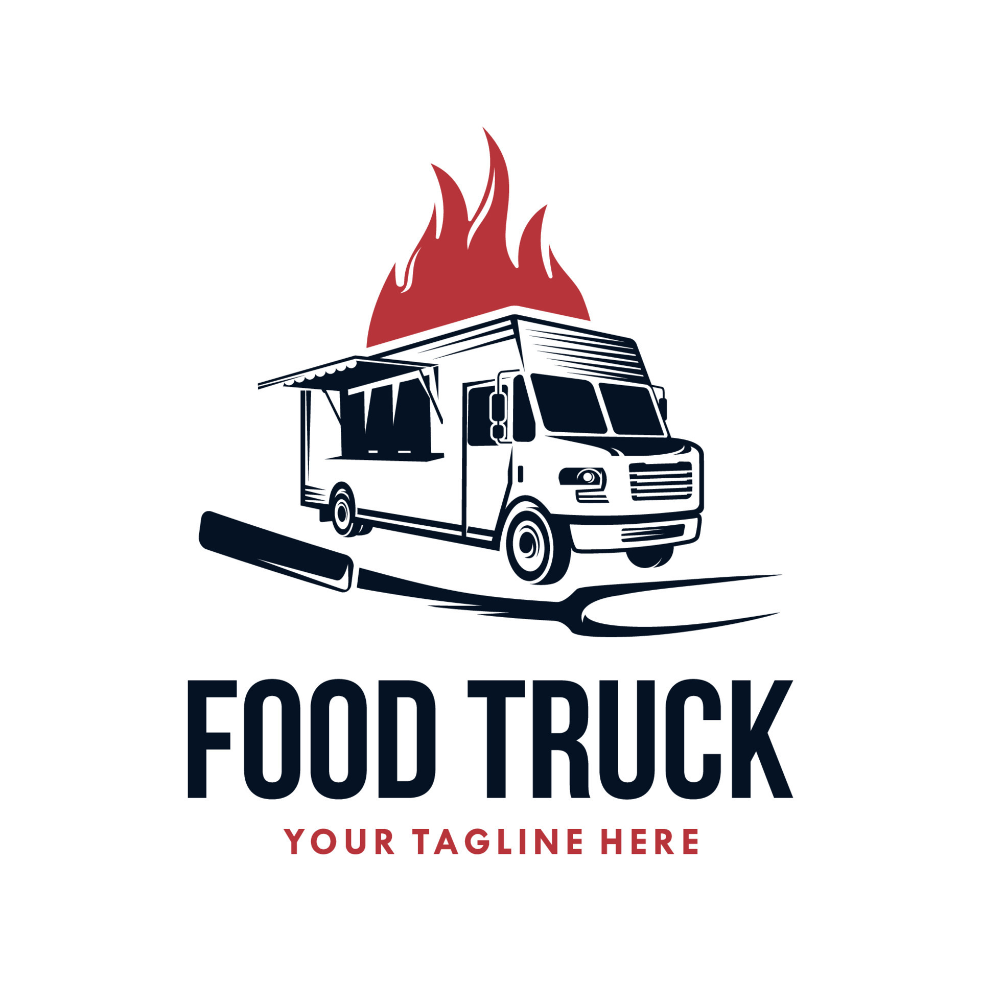 Grill Barbecue Food Truck Vector Logo 24130499 Vector Art at Vecteezy
