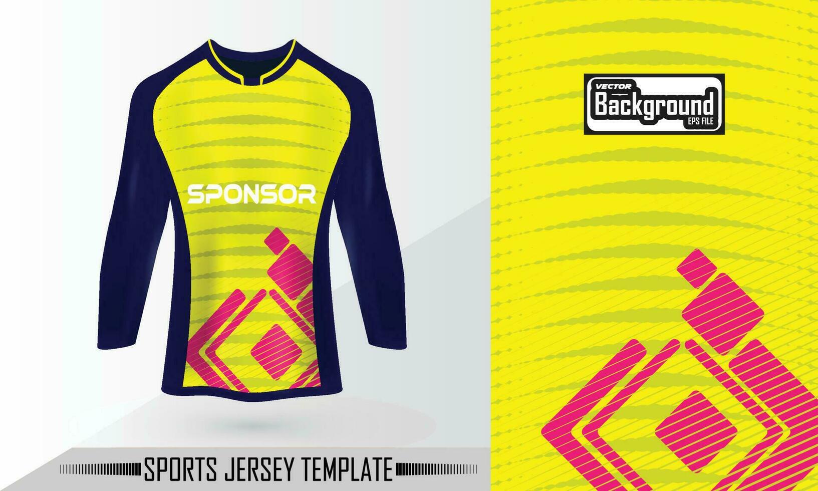 Creative Soccer Jersey Design Template vector