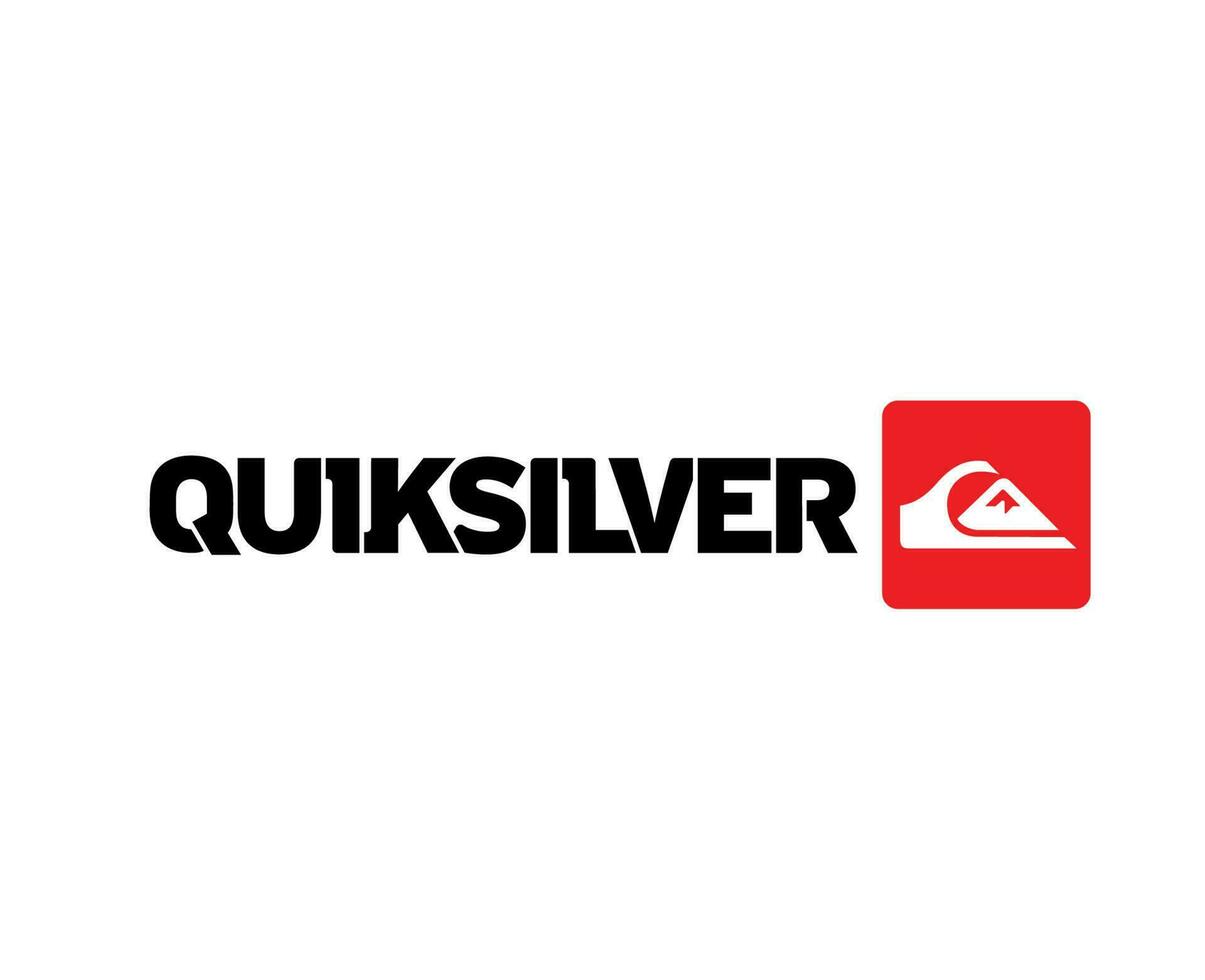 Quiksilver Symbol Brand Clothes Logo Design Icon Abstract Vector Illustration