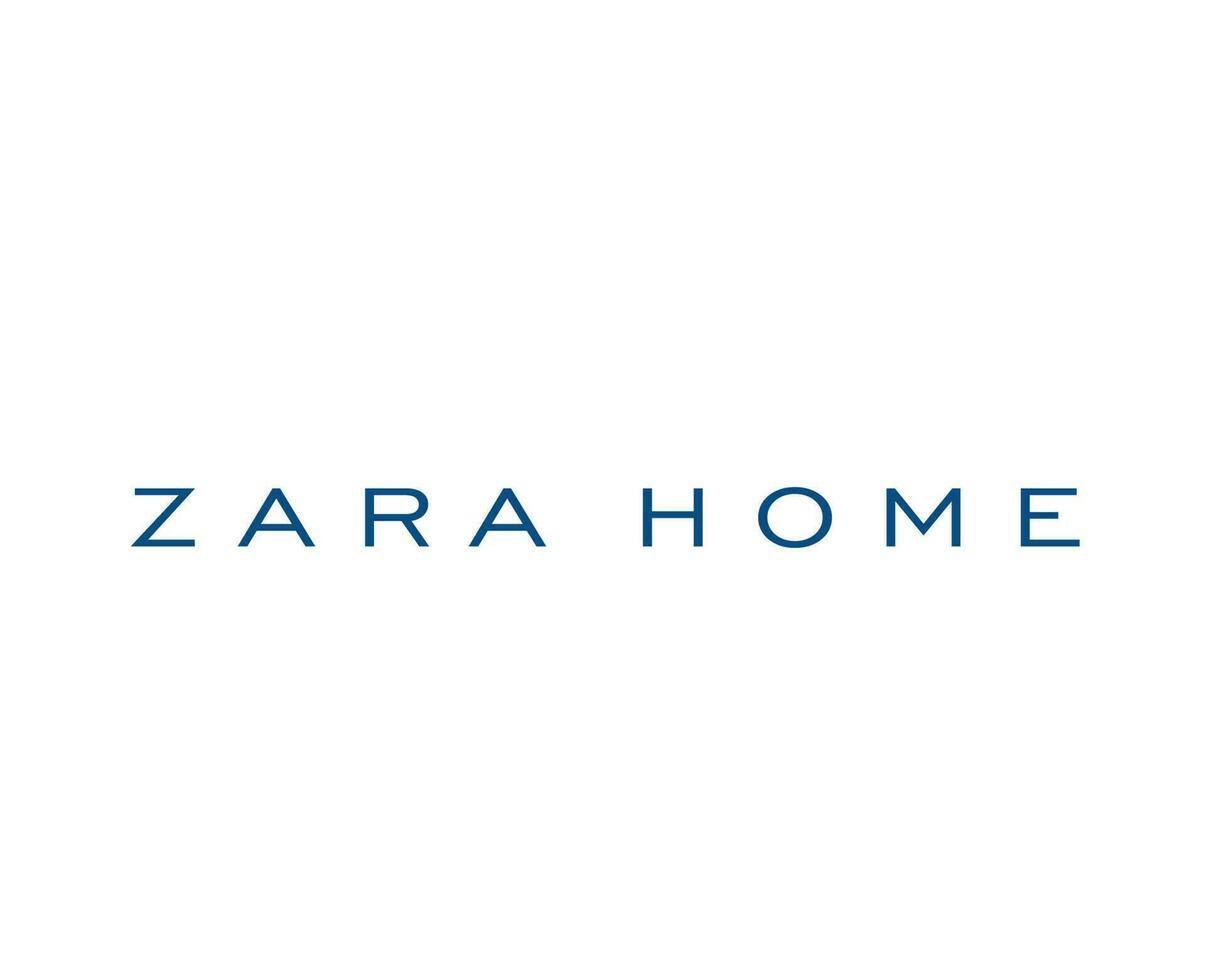 Zara Home Brand Symbol Logo Clothes Design Icon Abstract Vector Illustration