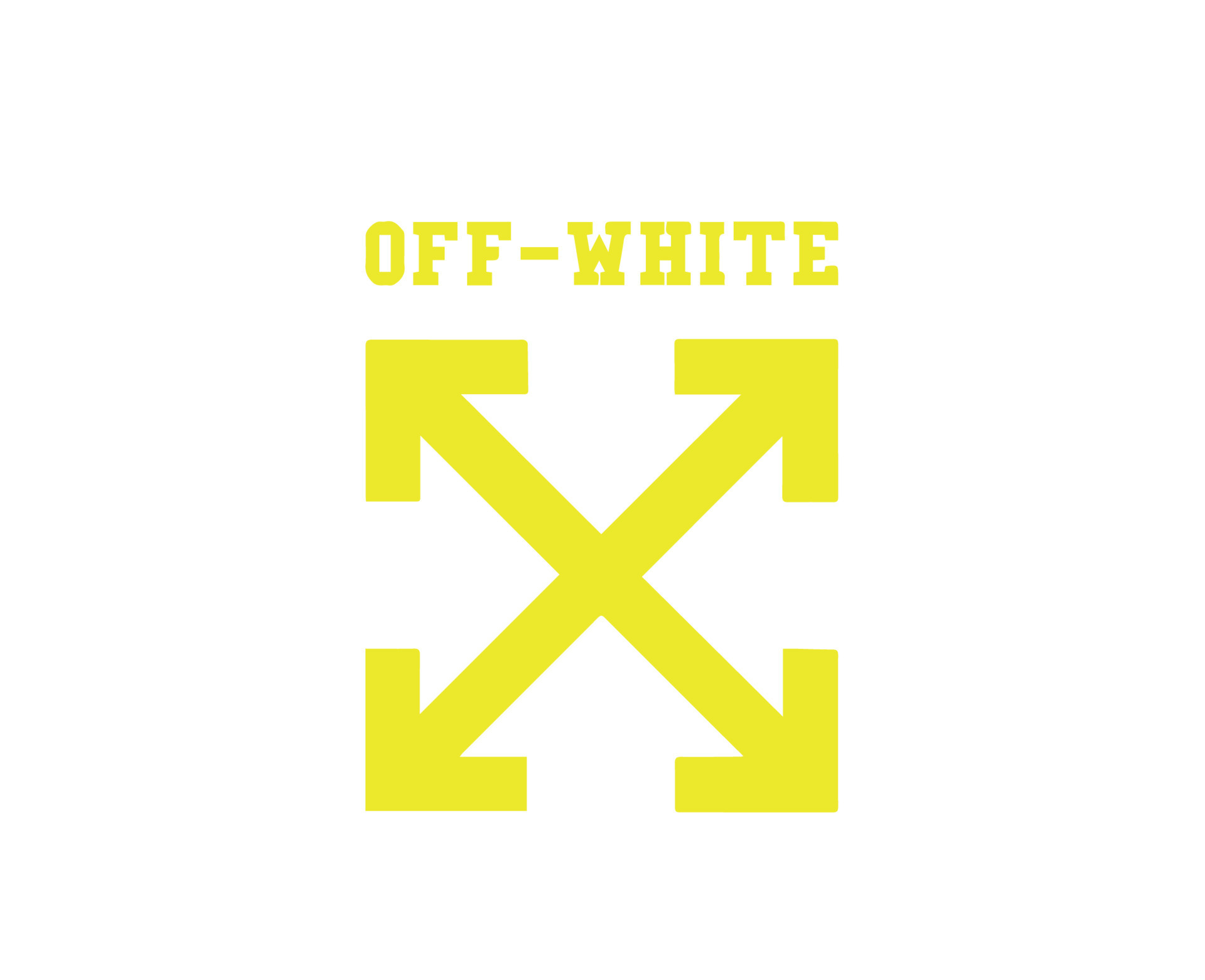 Off-White Logo Brand With Name White Symbol Clothes Design Icon Abstract  Vector Illustration With Black Background 23871746 Vector Art at Vecteezy