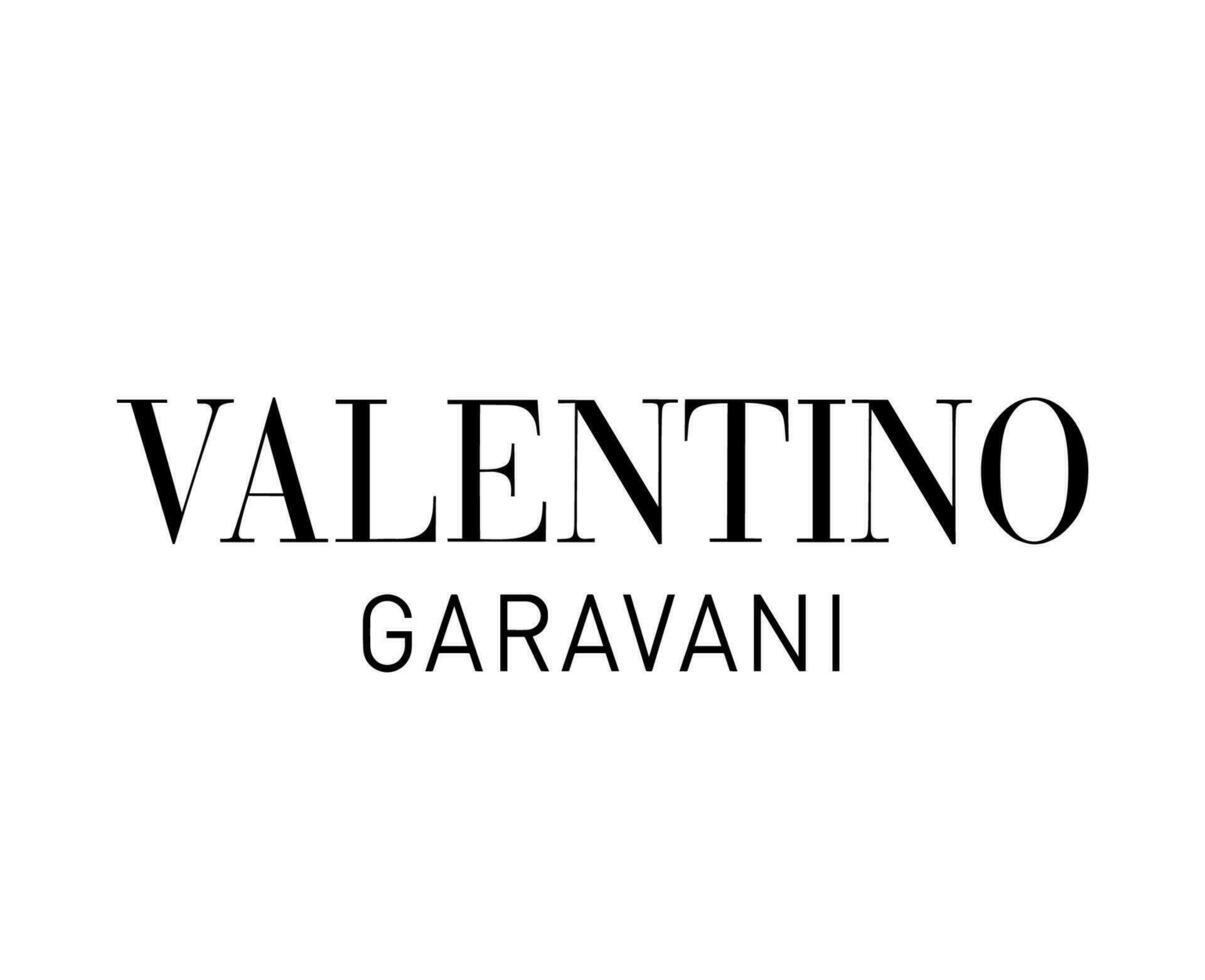 valentino garavani marca logo símbolo ropa diseño icono resumen vector ilustración